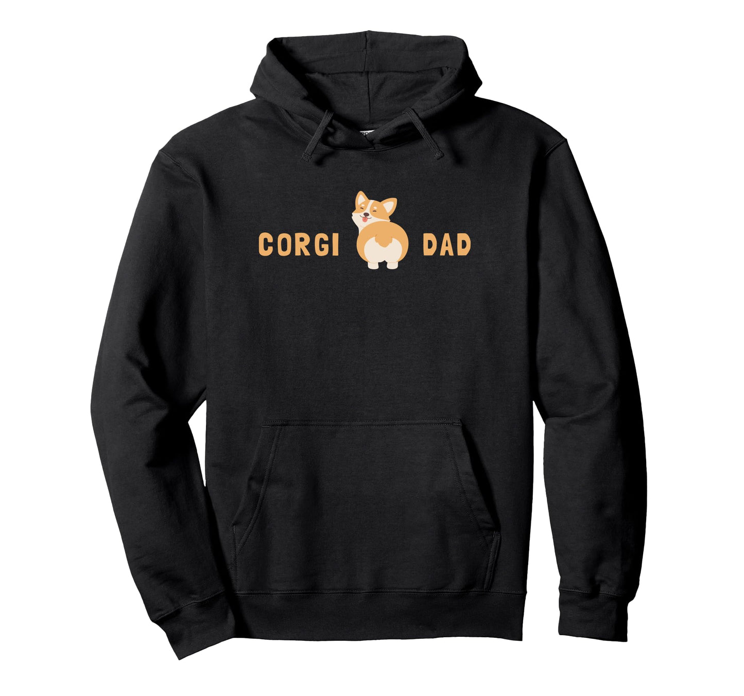 Corgi Dad Corgi Lover Hoodie - Unique Graphic for Adults - T-Shirt, Sweatshirt, Hoodie