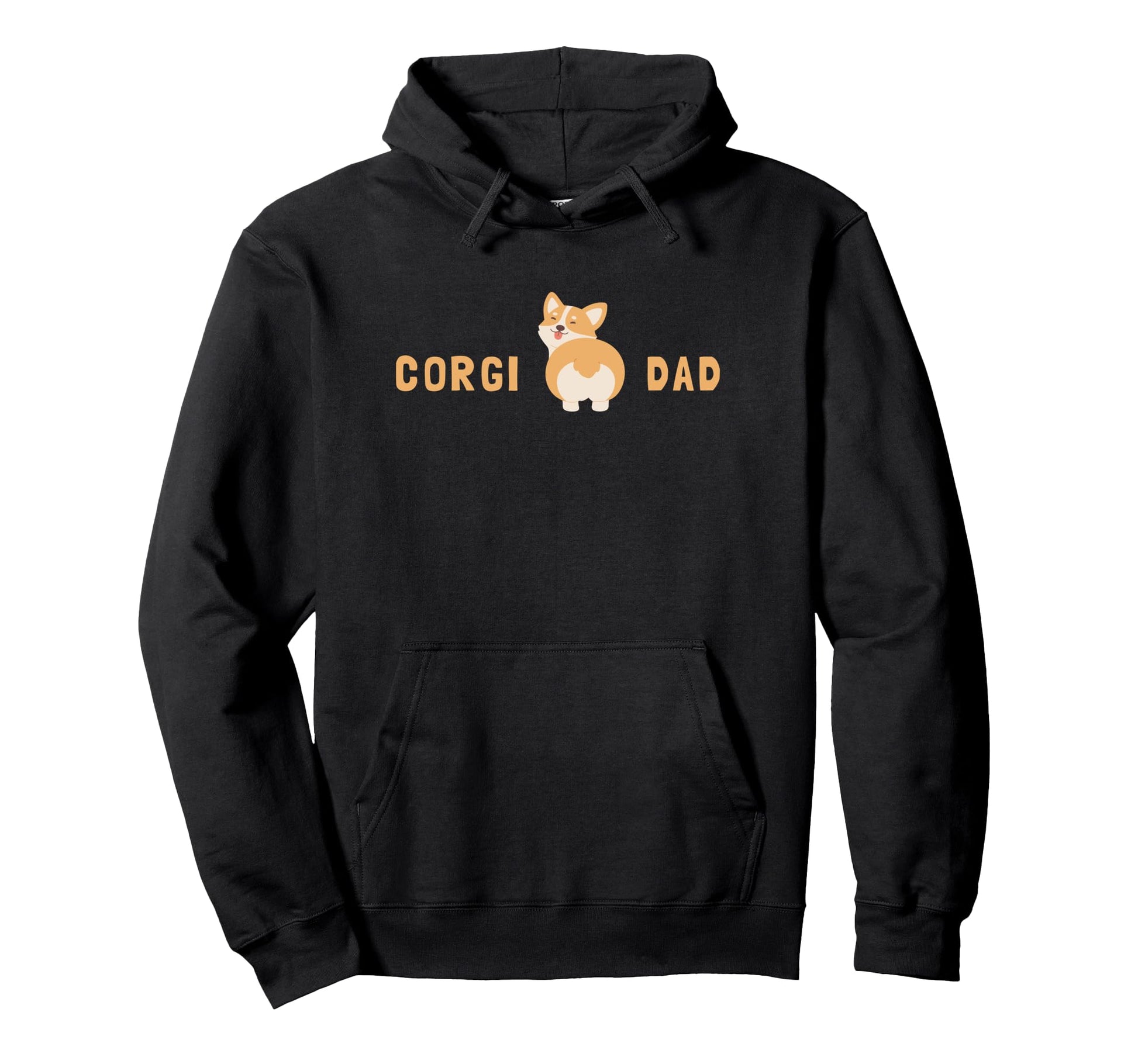 Corgi Dad Corgi Lover Hoodie - Unique Graphic for Adults - T-Shirt, Sweatshirt, Hoodie