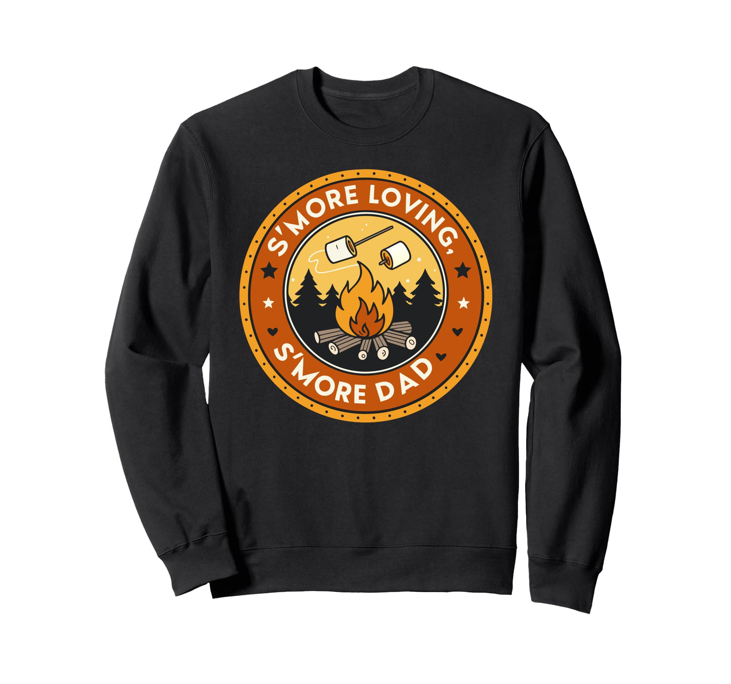 Smore Loving Smore Dad Funny Sweatshirt - Casual Everyday Wear for Adults - T-Shirt, Sweatshirt, Hoodie