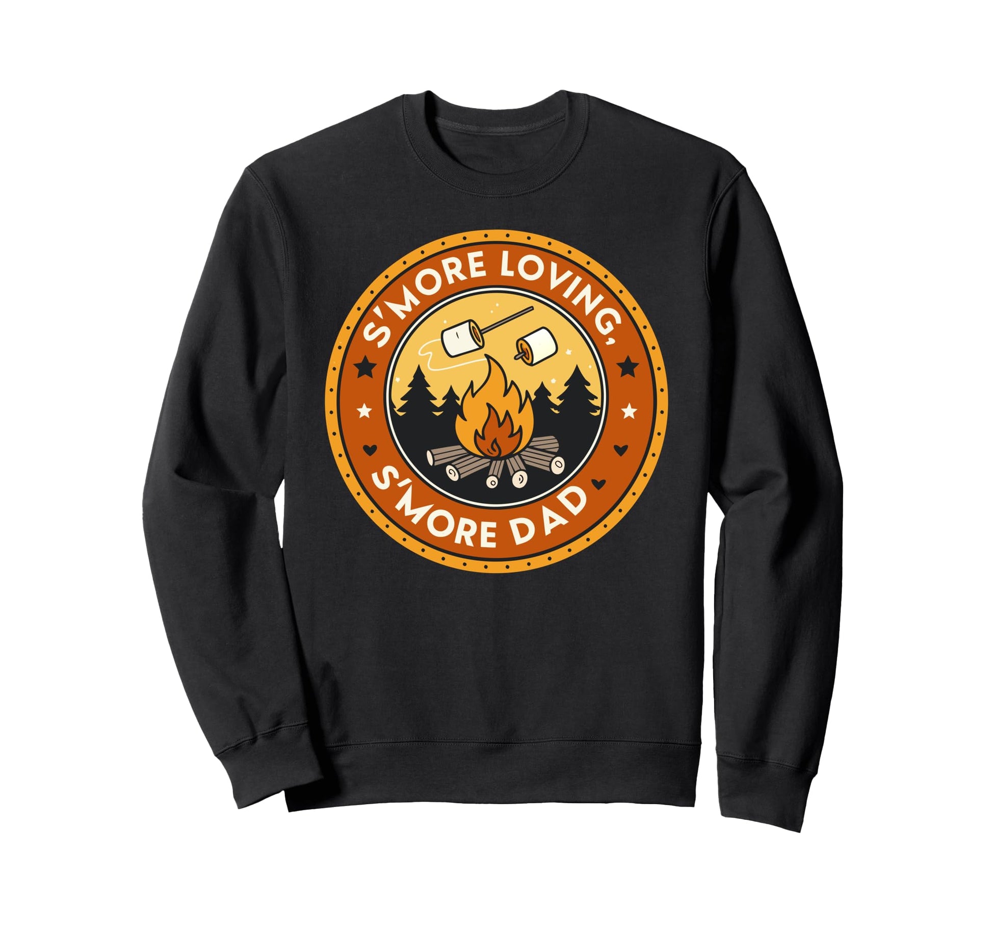 Smore Loving Smore Dad Funny Sweatshirt - Casual Everyday Wear for Adults - T-Shirt, Sweatshirt, Hoodie