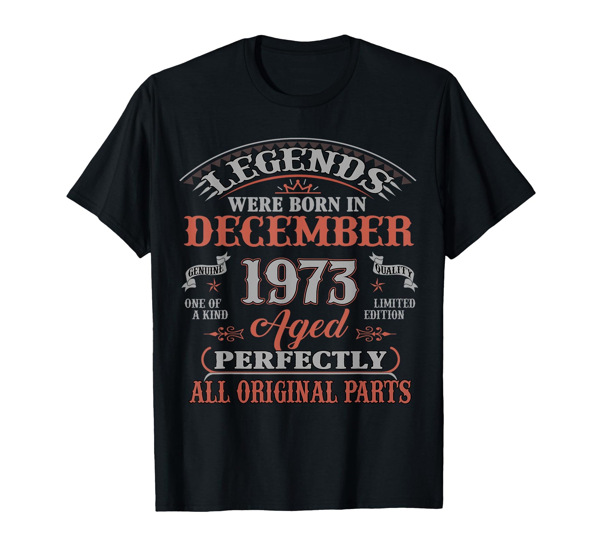 52Nd Birthday Gift Legends Born December T-Shirt - Minimalist Print Unisex - T-Shirt, Sweatshirt, Hoodie