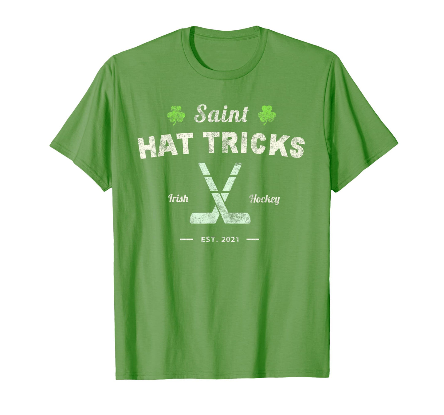 Saint Hat Tricks Funny St Patricks T-Shirt - Fun Novelty Design Men Women - T-Shirt, Sweatshirt, Hoodie