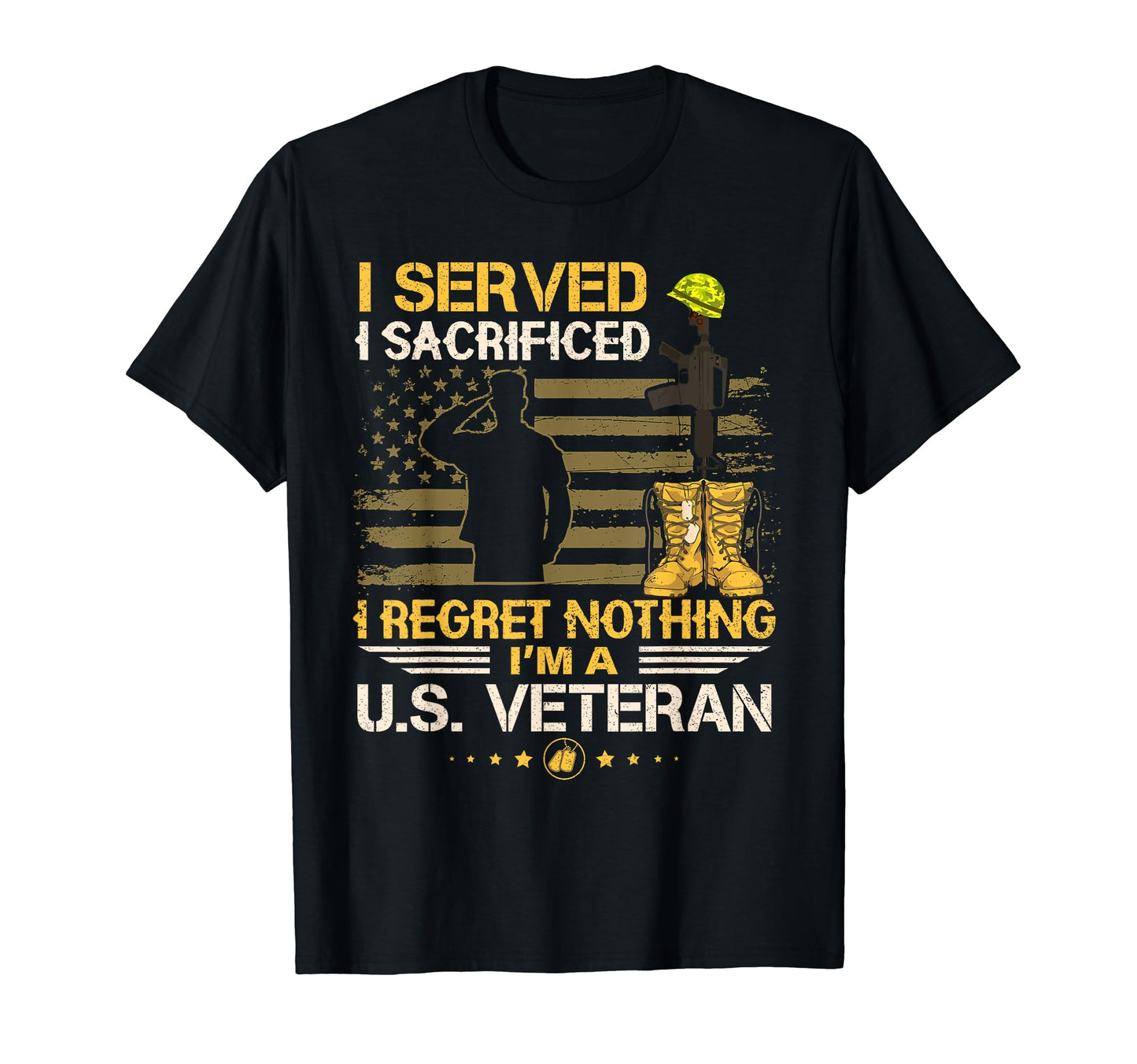 Veterans Day Usa Flag Patriotic T-Shirt - Fun Novelty Design Men Women - T-Shirt, Sweatshirt, Hoodie