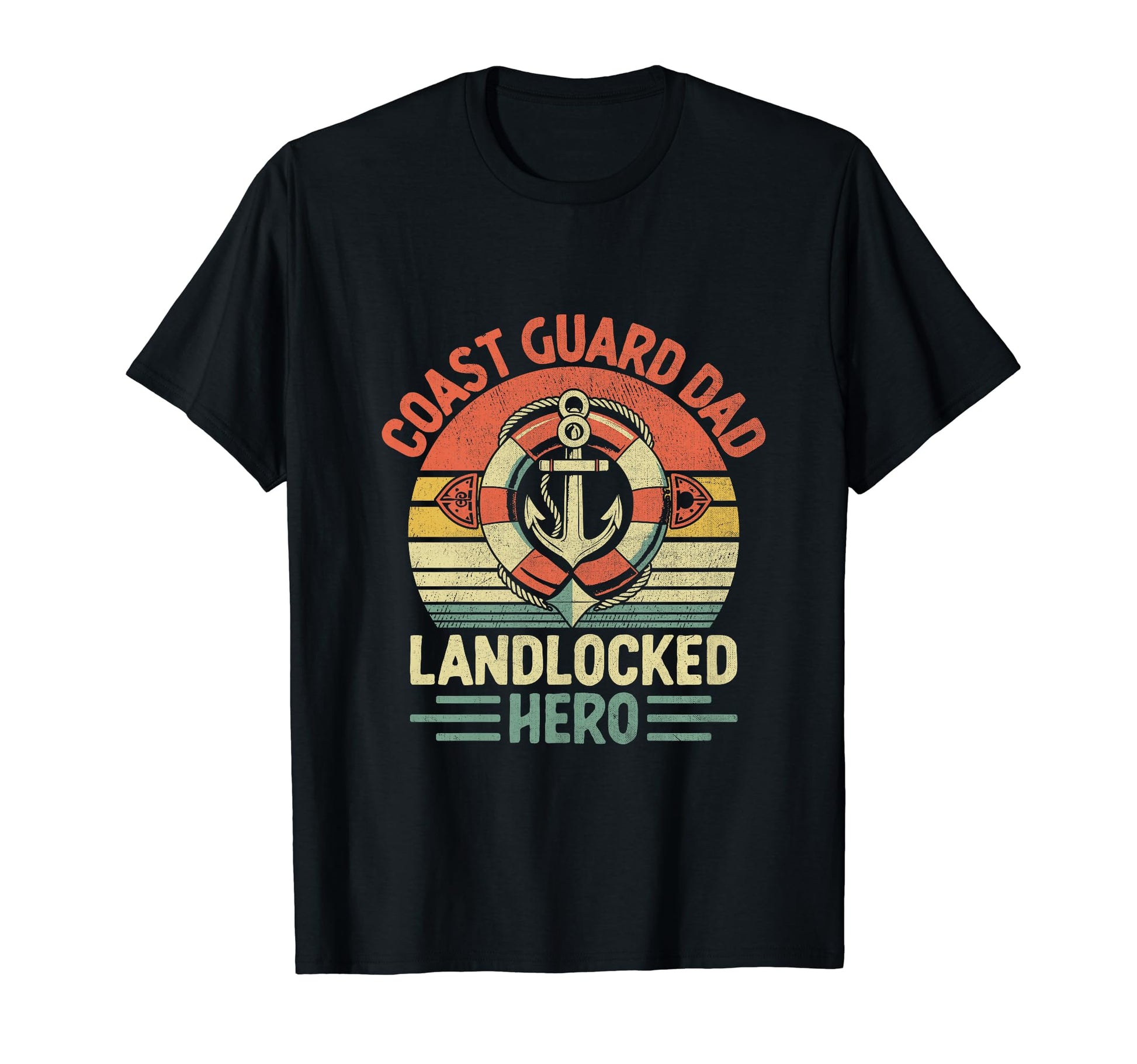 Coast Guard Dad Funny Proud Uscg T-Shirt - Custom Art Print for Adults - T-Shirt, Sweatshirt, Hoodie