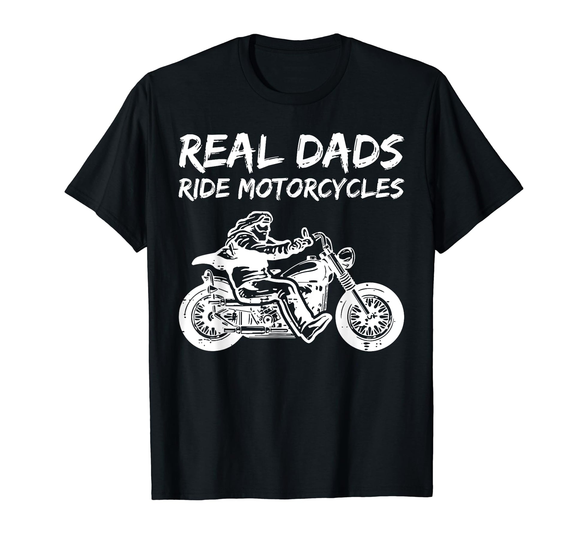 Biking Dad Ride Motorcycles Driver Biker T-Shirt - Unique Graphic Unisex - T-Shirt, Sweatshirt, Hoodie