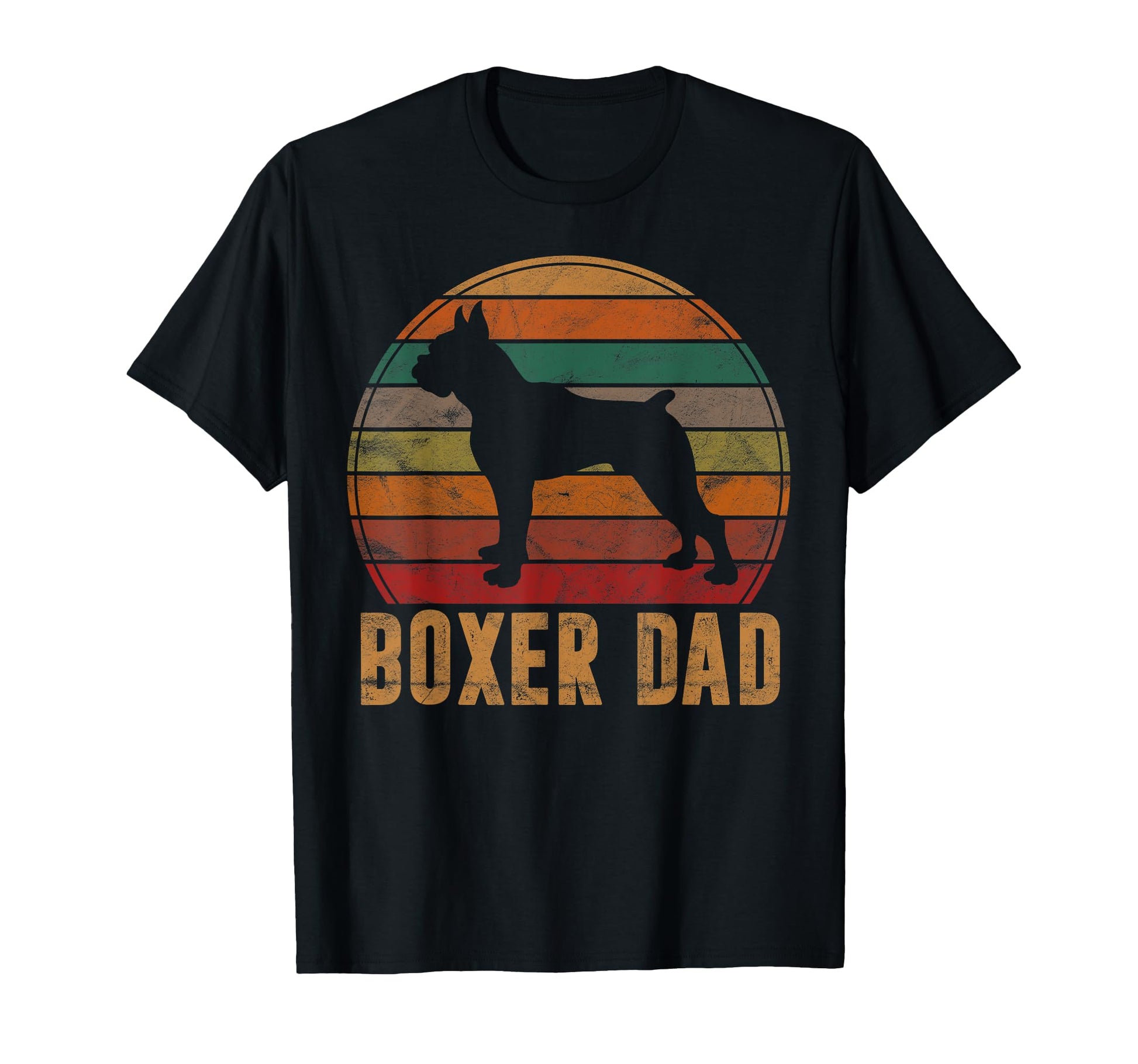 Boxer Dad Gift Dog Owner Pet Boxer T-Shirt - Trendy Graphic Men Women - T-Shirt, Sweatshirt, Hoodie