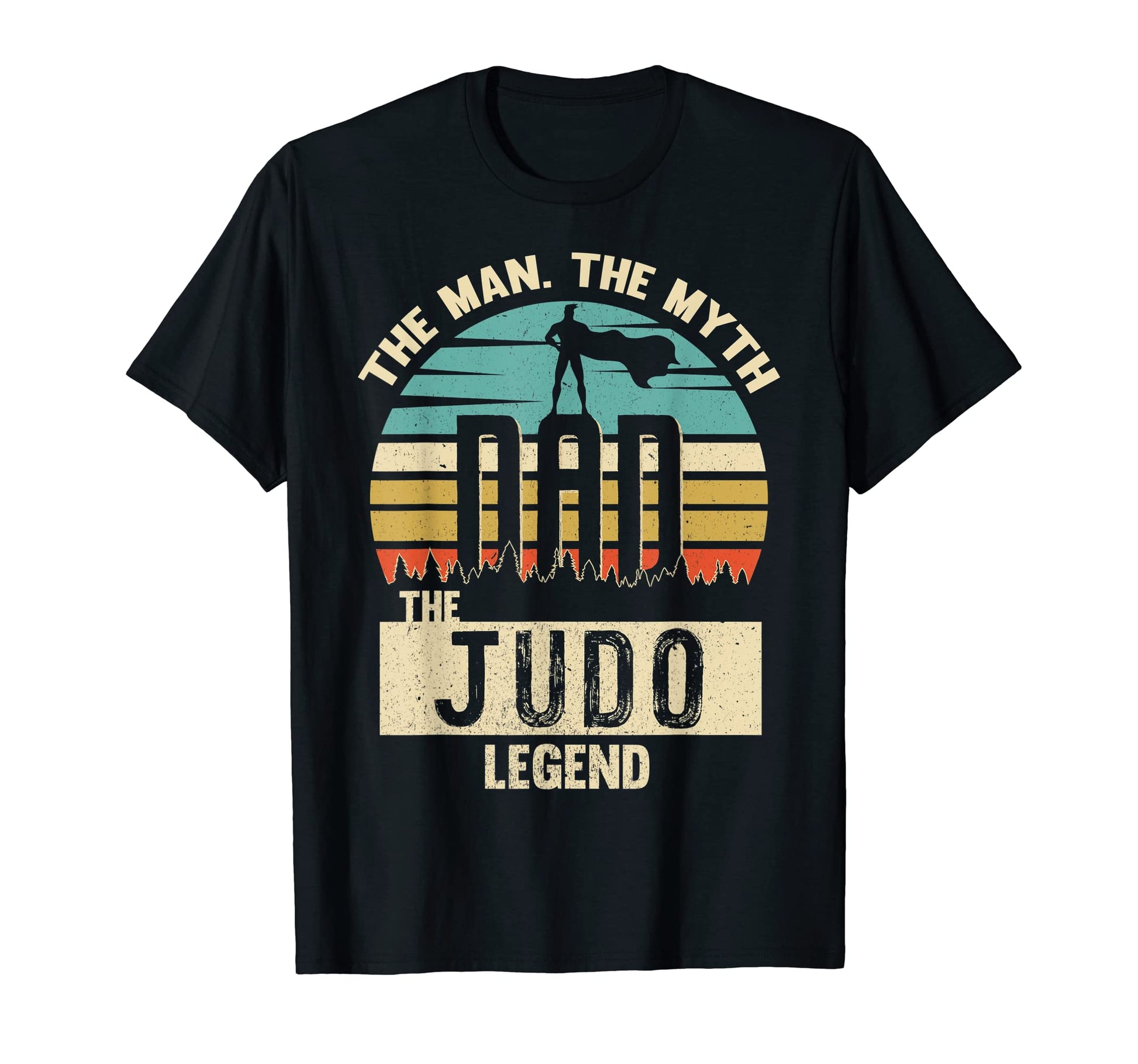 Myth Legend Dad Judo T-Shirt - Custom Art Print Unisex - T-Shirt, Sweatshirt, Hoodie