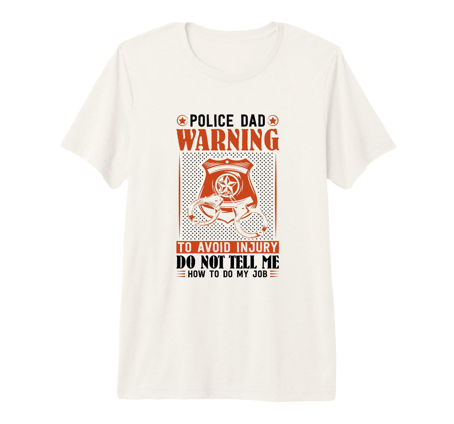 Mens Thin Blue Line Police Dad T-Shirt - Streetwear Style Men Women - T-Shirt, Sweatshirt, Hoodie