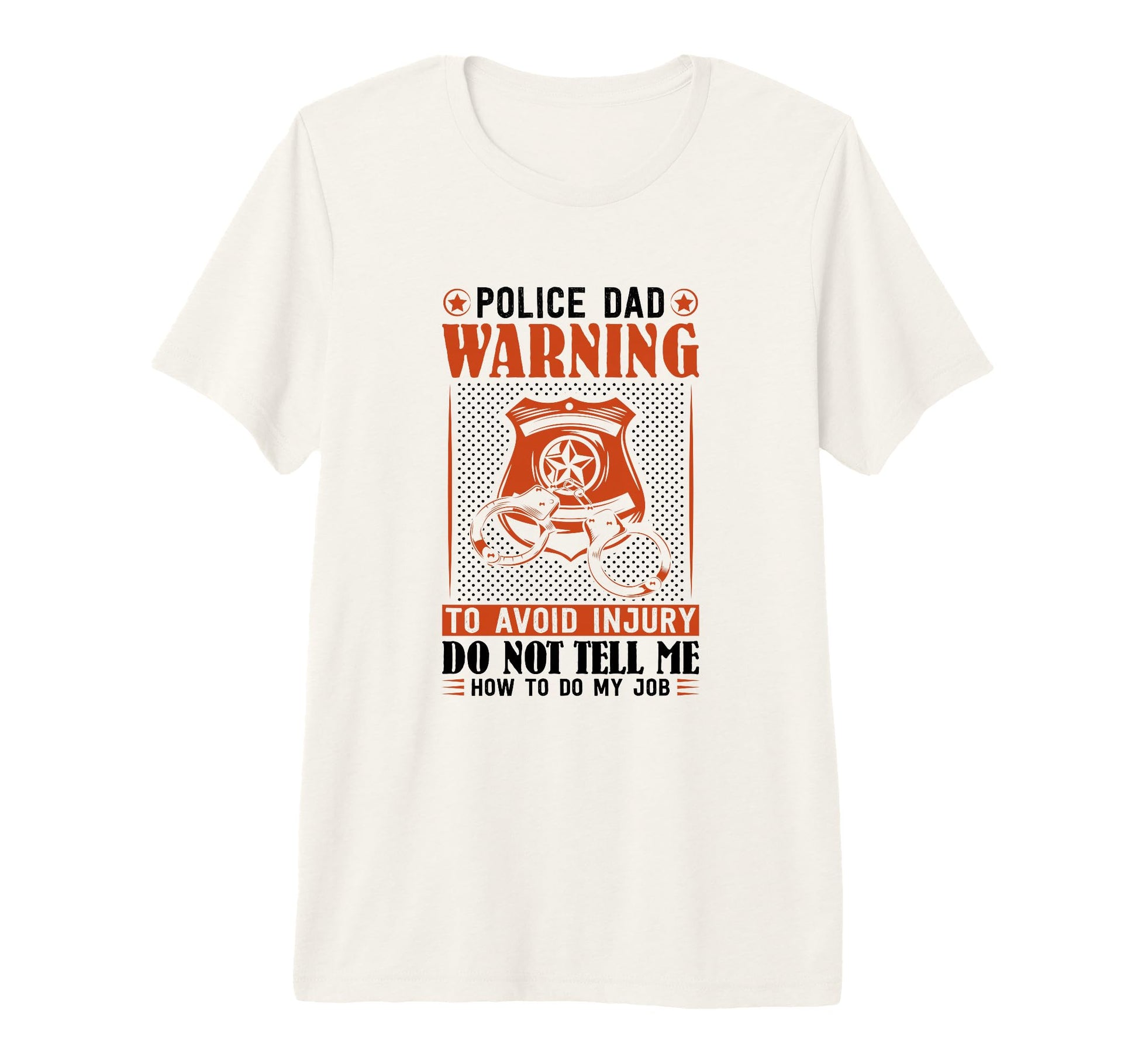 Mens Thin Blue Line Police Dad T-Shirt - Streetwear Style Men Women - T-Shirt, Sweatshirt, Hoodie
