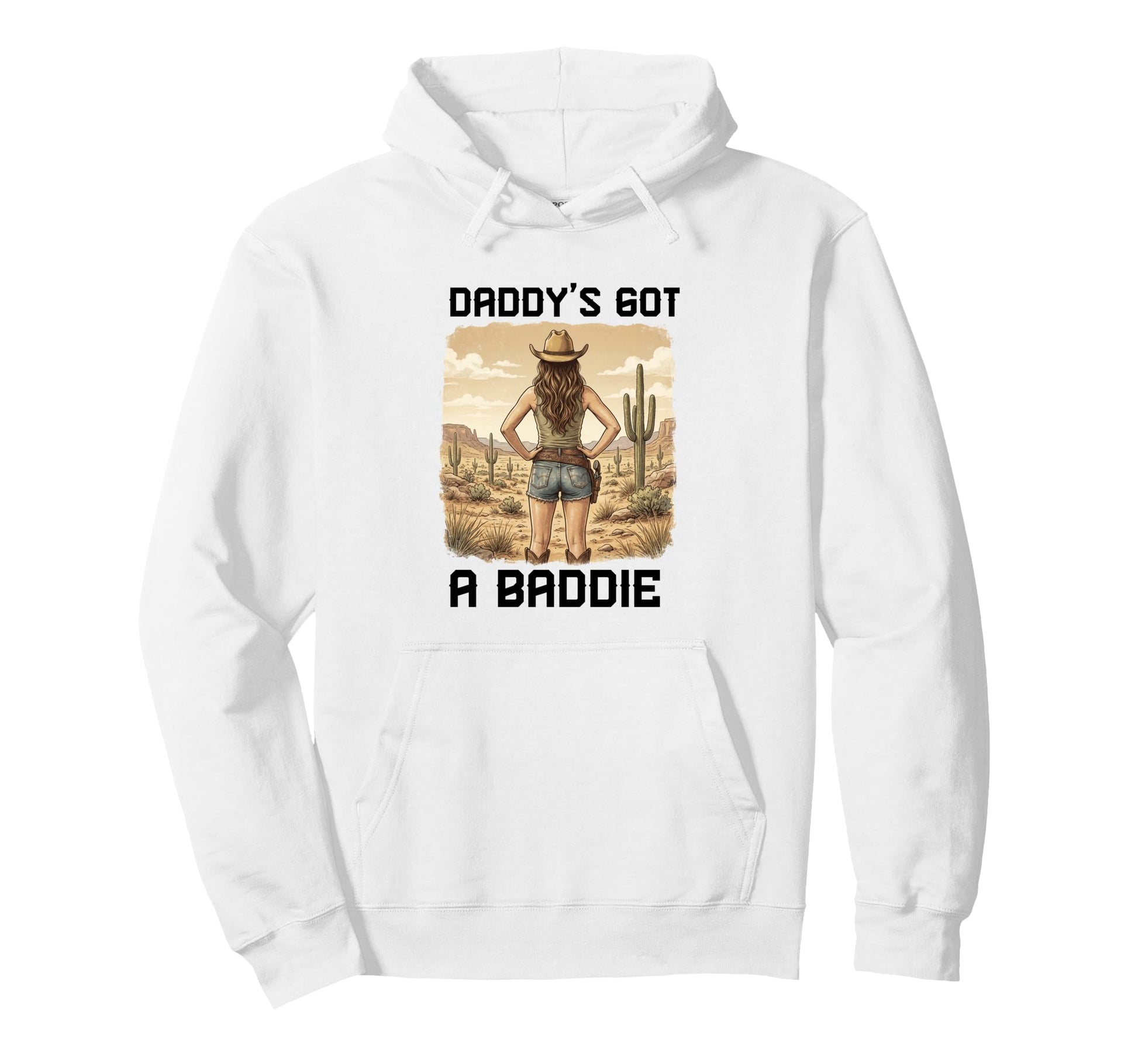Daddys Got Baddie Funny Husband Dad Hoodie - Streetwear Style for Adults - T-Shirt, Sweatshirt, Hoodie