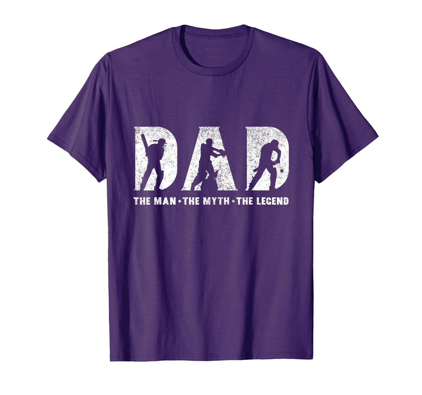 Cricket Dad Myth Legend Fathers Day T-Shirt - Novelty Apparel for Adults - T-Shirt, Sweatshirt, Hoodie