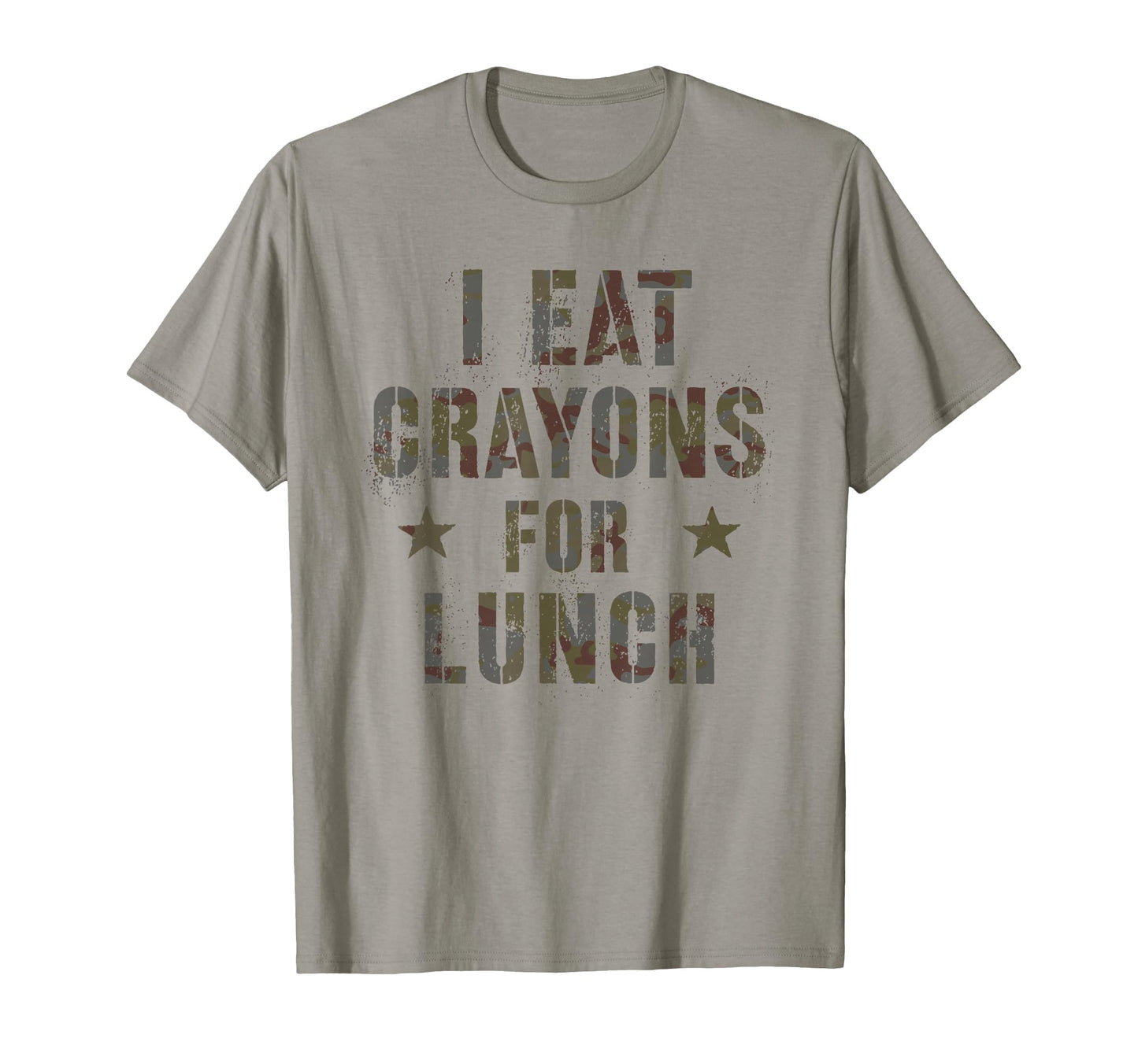 I Eat Crayons Lunch Eater Veteran Our T-Shirt - Custom Art Print Unisex - T-Shirt, Sweatshirt, Hoodie