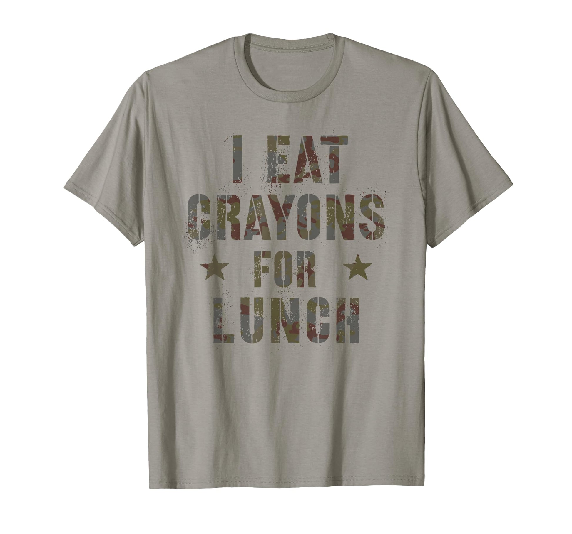 I Eat Crayons Lunch Eater Veteran Our T-Shirt - Custom Art Print Unisex - T-Shirt, Sweatshirt, Hoodie