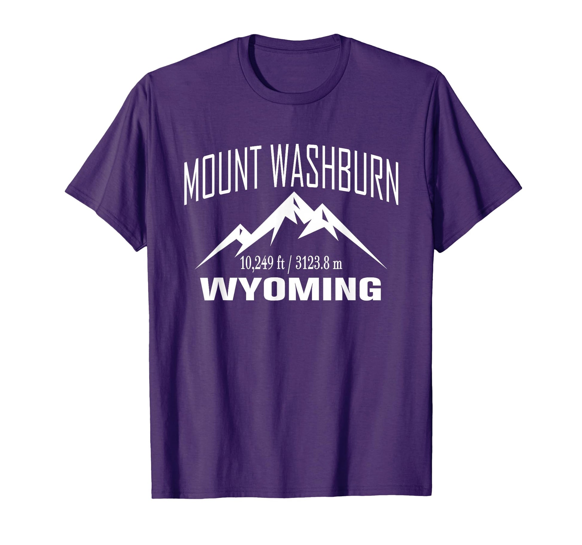 Mount Washburn Wyoming Climbing Summit T-Shirt - Novelty Apparel Unisex - T-Shirt, Sweatshirt, Hoodie