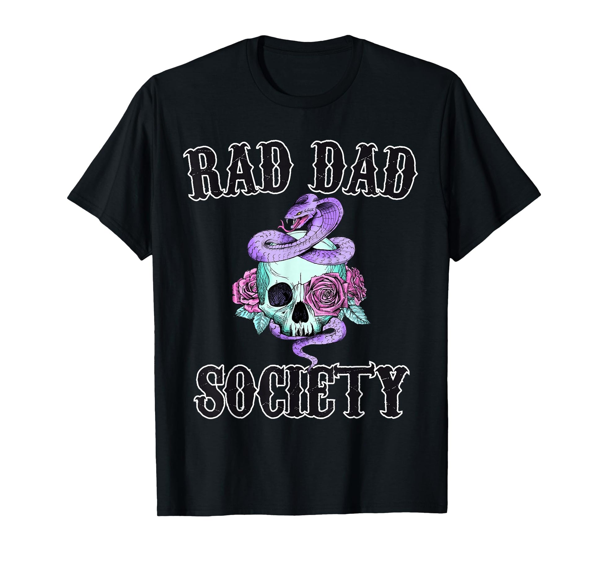 Rad Dad Society Fathers Day Husband T-Shirt - Trendy Graphic Men Women - T-Shirt, Sweatshirt, Hoodie