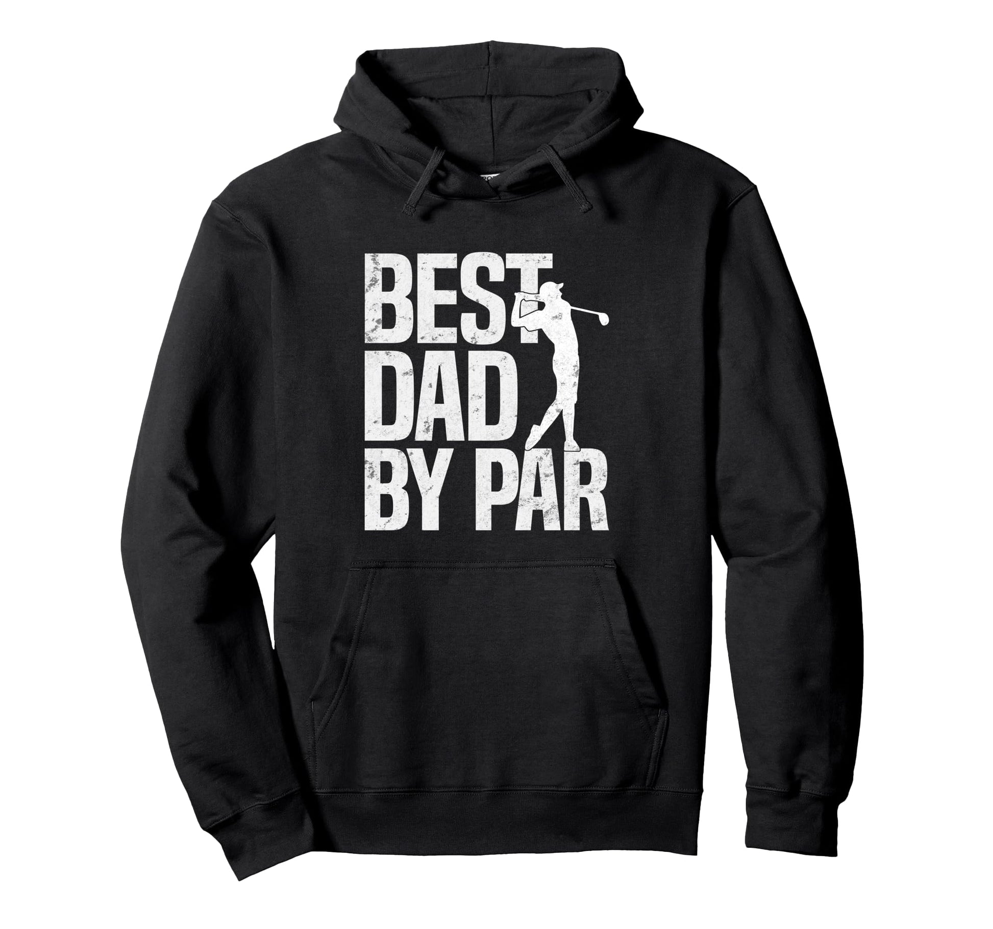 Best Dad Par Fathers Day Golfing Dad Hoodie - Minimalist Print Men Women - T-Shirt, Sweatshirt, Hoodie
