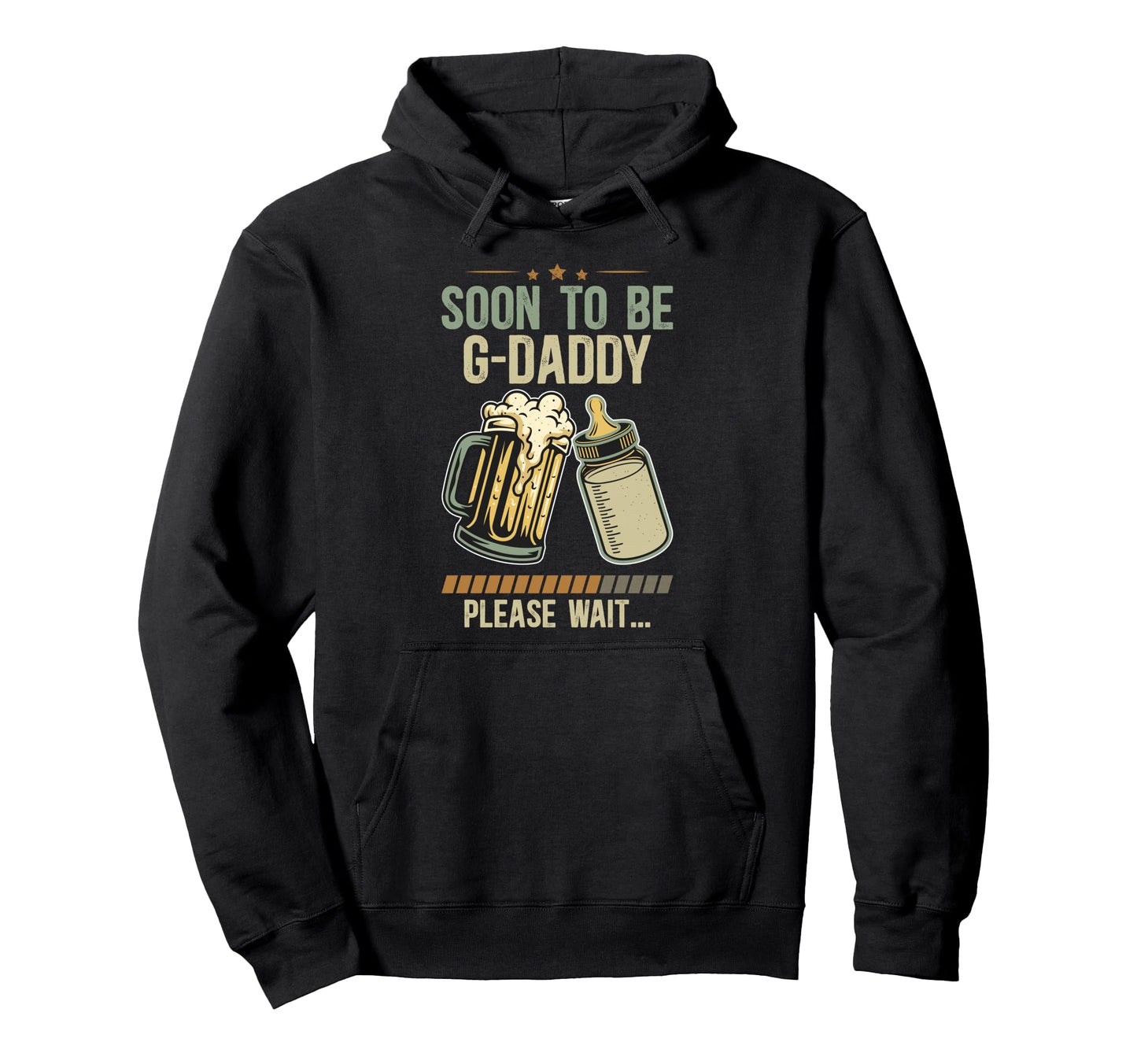 Soon To Be G Daddy Promoted To G Daddy Hoodie - Novelty Apparel for Adults - T-Shirt, Sweatshirt, Hoodie