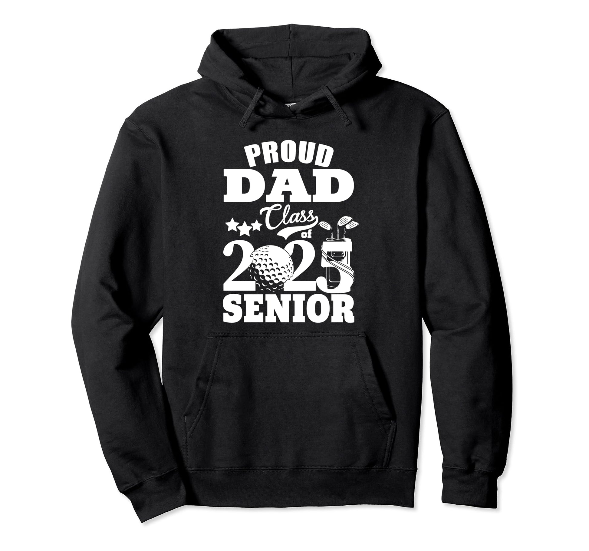Proud Dad Class 2025 Graduation Senior Hoodie - Custom Art Print Men Women - T-Shirt, Sweatshirt, Hoodie