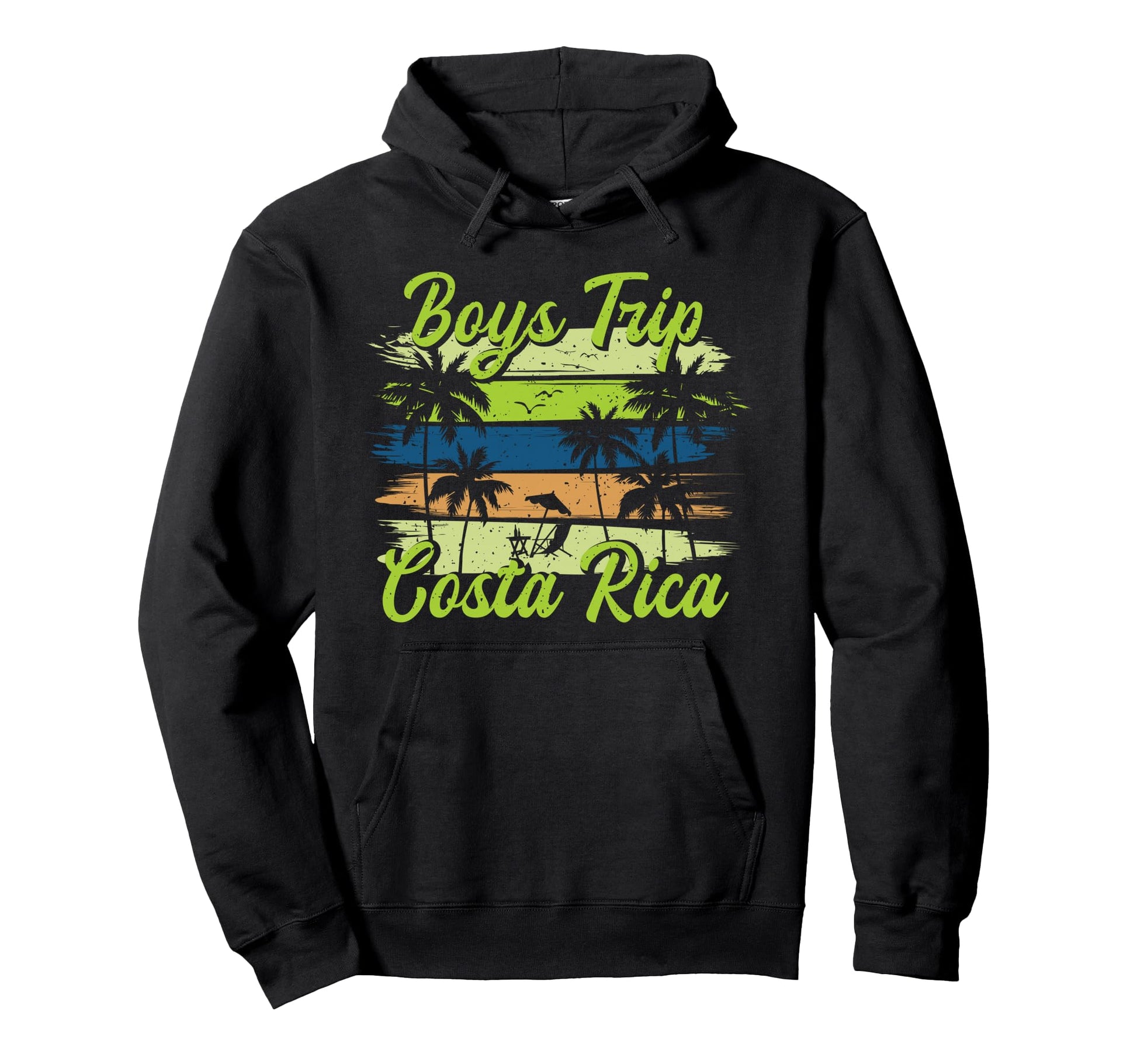 Costa Rica Guys Trip Matching Hoodie - Unique Graphic for Adults - T-Shirt, Sweatshirt, Hoodie