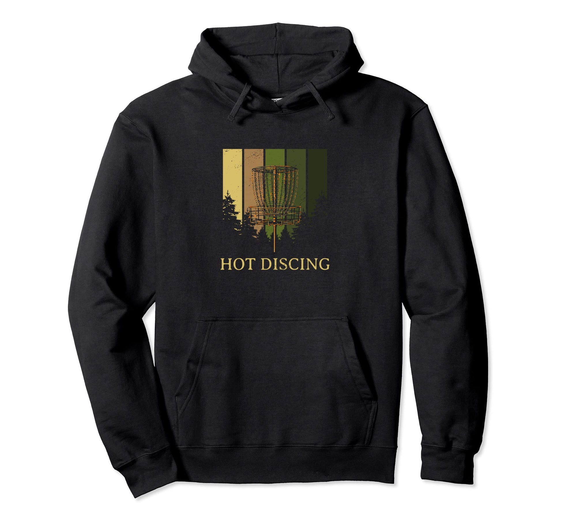Hot Discing Funny Disc Golf Golfer Hoodie - Fun Novelty Design for Adults - T-Shirt, Sweatshirt, Hoodie