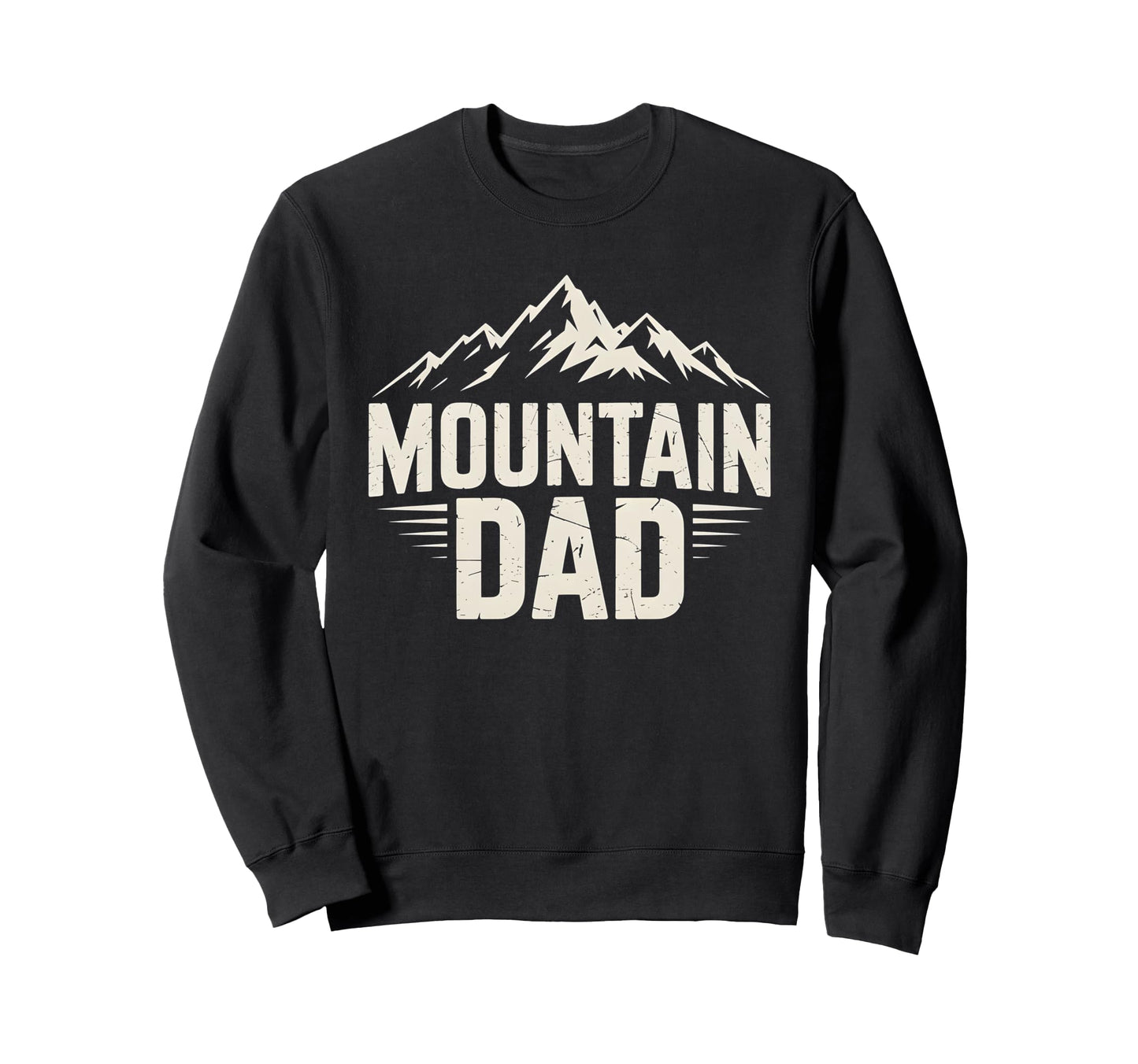 Mountain Dad Outdoor Adventure Sweatshirt - Unique Graphic Men Women - T-Shirt, Sweatshirt, Hoodie