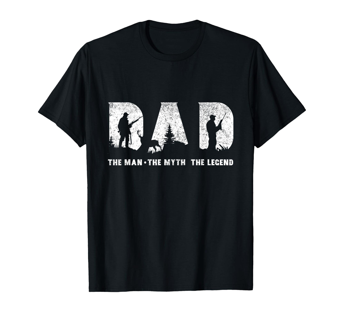 Hunting Dad Myth Legend Fathers Day T-Shirt - Streetwear Style for Adults - T-Shirt, Sweatshirt, Hoodie