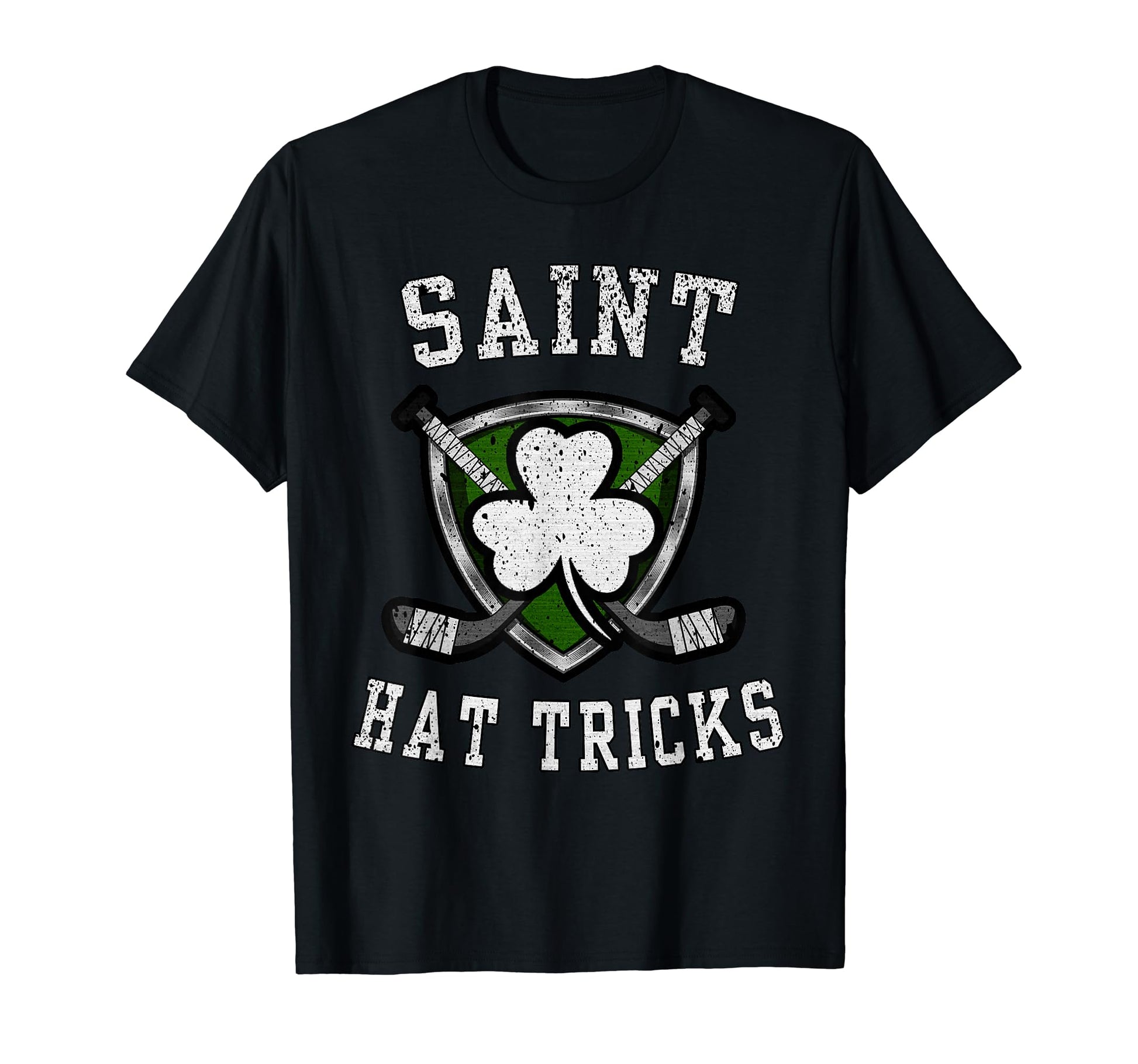 Saint Hattrick St Patricks Day T-Shirt - Casual Everyday Wear Men Women - T-Shirt, Sweatshirt, Hoodie