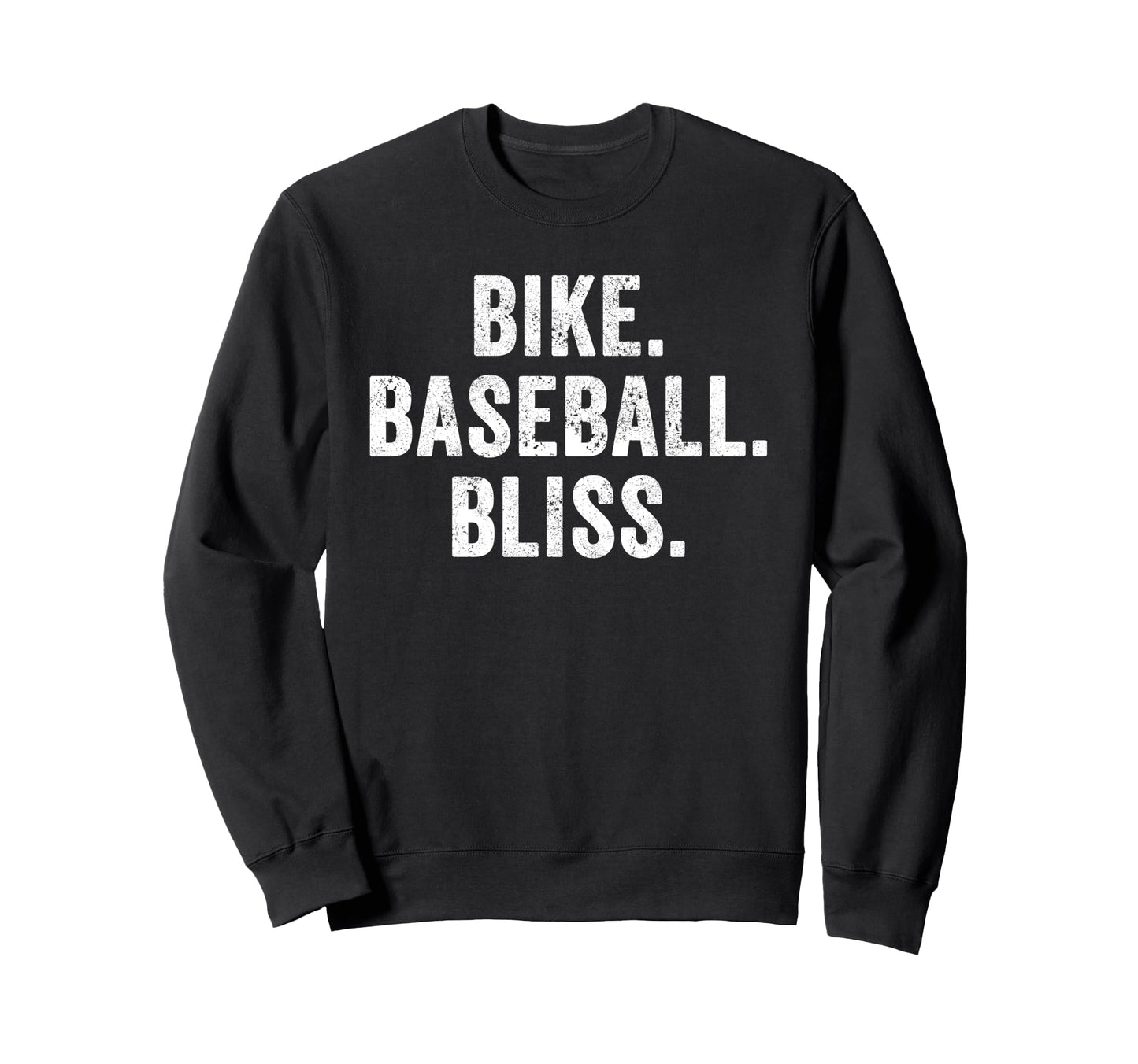 Funny Cycling Biker Bike Baseball Sweatshirt - Custom Art Print for Adults - T-Shirt, Sweatshirt, Hoodie