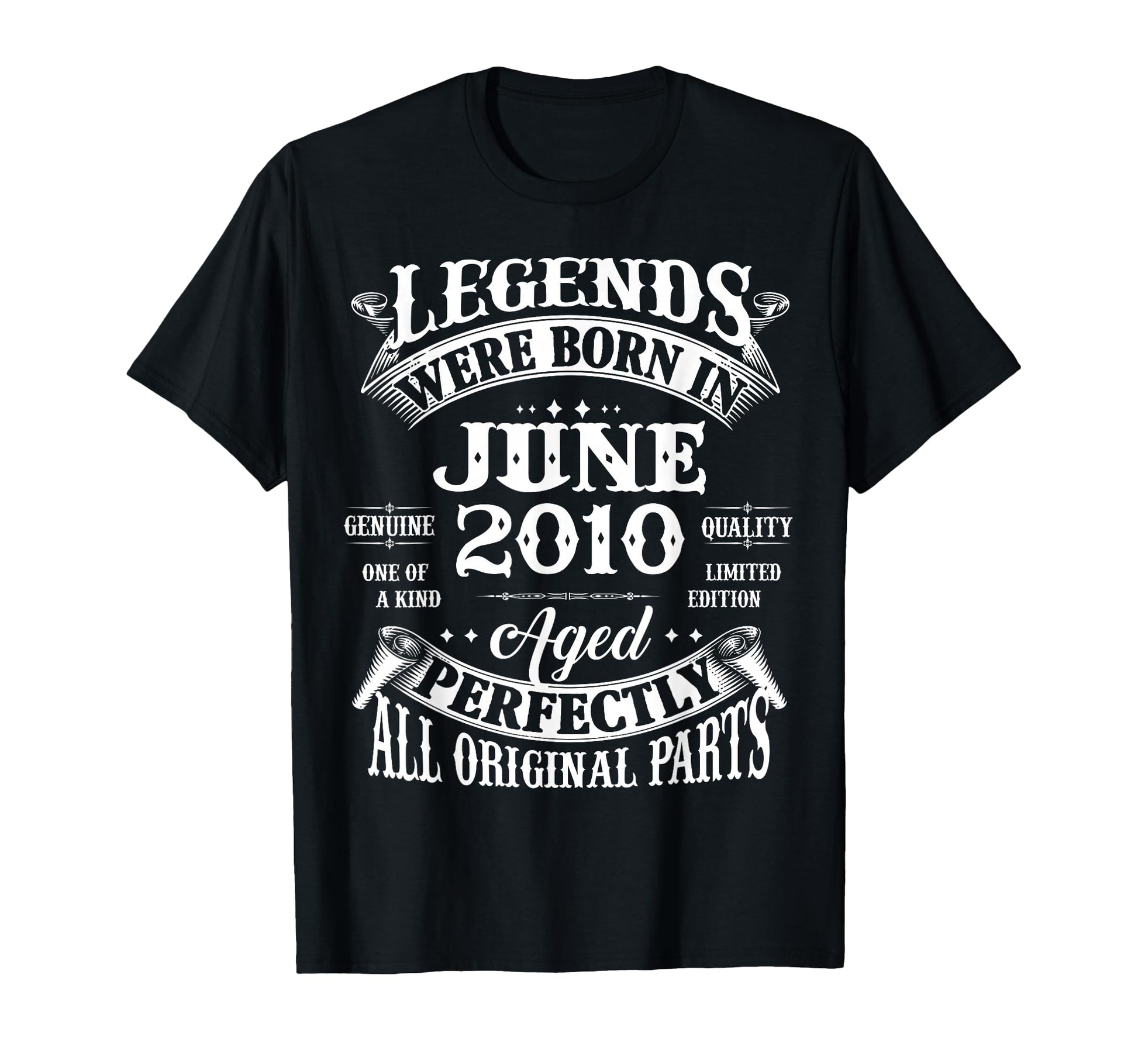 16Th Birthday Gift Legend Born June 2010 T-Shirt - Streetwear Style Unisex - T-Shirt, Sweatshirt, Hoodie