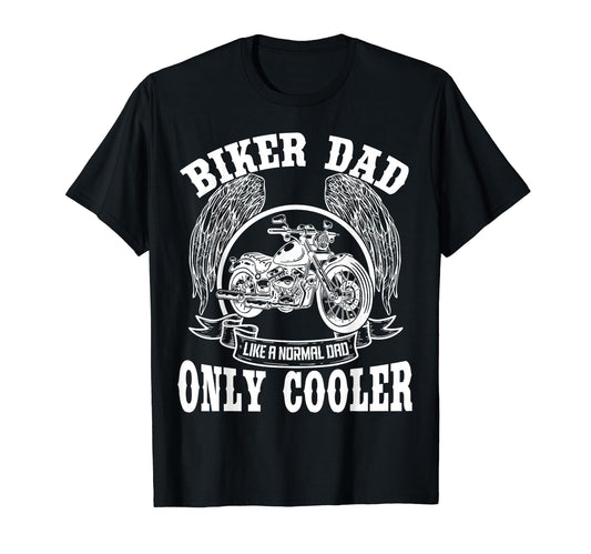Biker Dad Motorcycle Bike Chopper T-Shirt - Streetwear Style for Adults - T-Shirt, Sweatshirt, Hoodie
