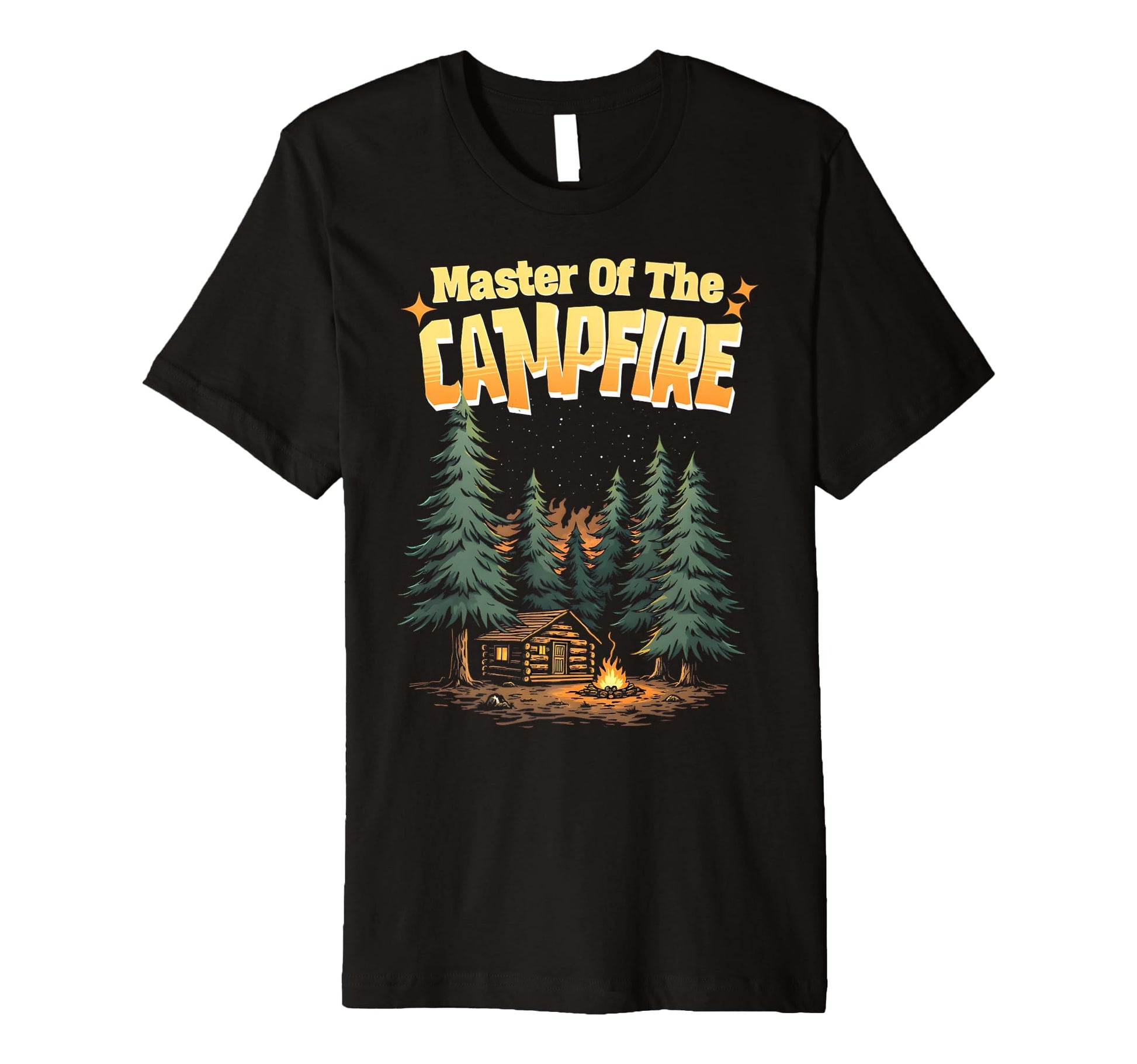 Master Campfire Papa Birthday Camping T-Shirt - Trendy Graphic for Adults - T-Shirt, Sweatshirt, Hoodie