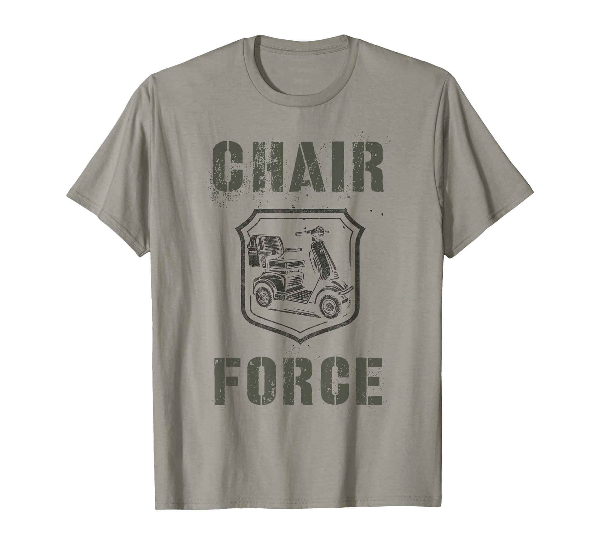 Funny Chair Force Airman Warrior Proud T-Shirt - Trendy Graphic for Adults - T-Shirt, Sweatshirt, Hoodie