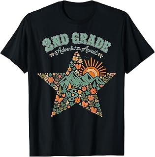 2nd Grade Teacher Camper Camping Hiking Adventure Awaits T-Shirt Unisex T-shirt, Sweatshirt, Hoodie, Long Sleeve Tee - T-Shirt, Sweatshirt, Hoodie