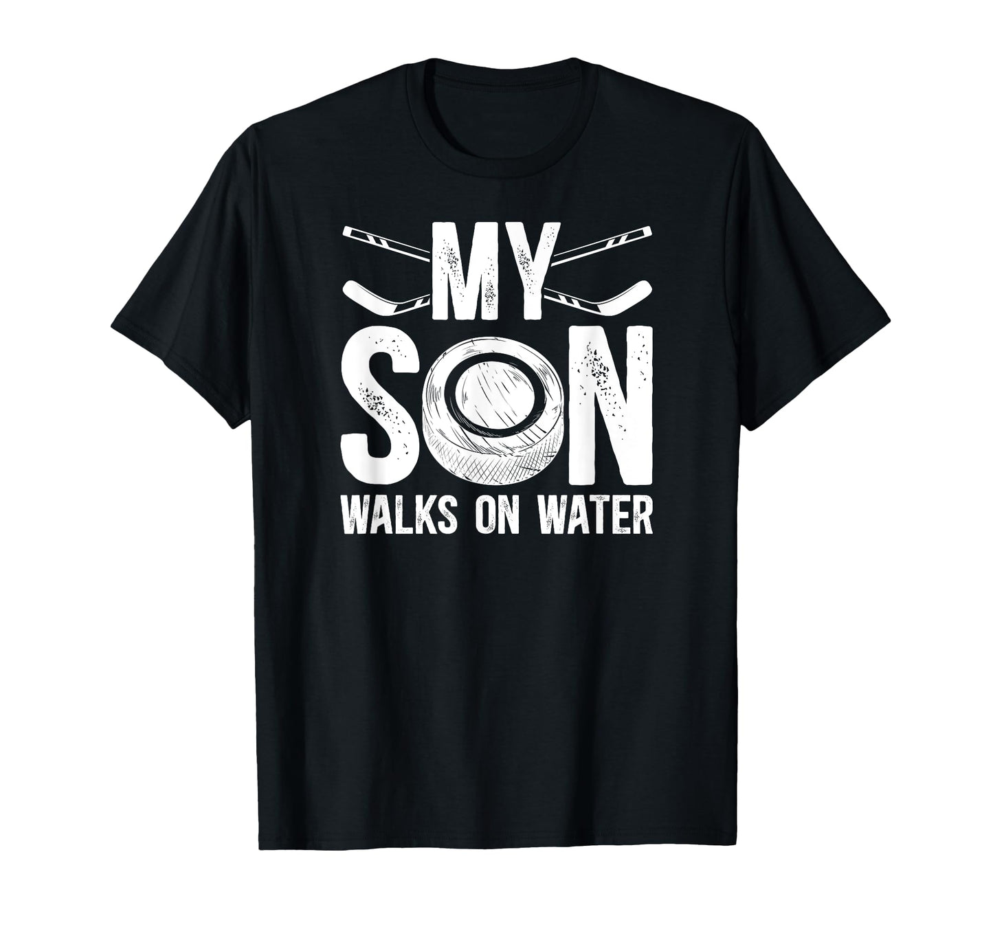 Funny Ice Hockey Dad Ice Hockey Player T-Shirt - Minimalist Print Unisex - T-Shirt, Sweatshirt, Hoodie