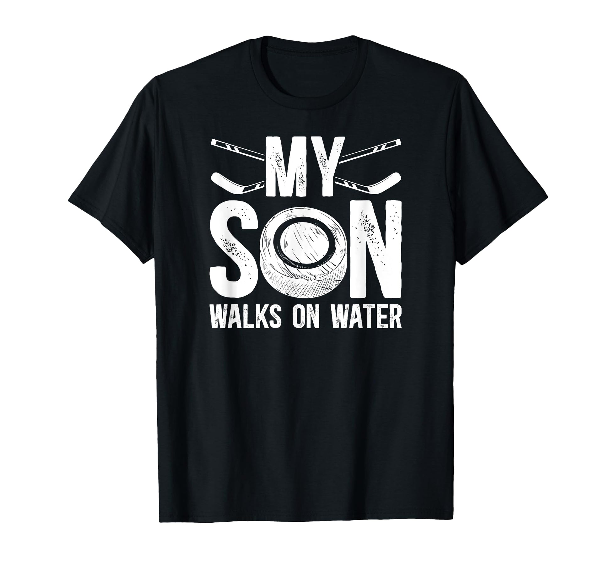 Funny Ice Hockey Dad Ice Hockey Player T-Shirt - Minimalist Print Unisex - T-Shirt, Sweatshirt, Hoodie