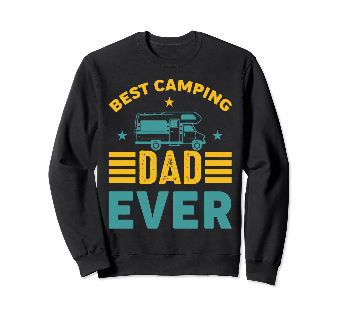 Best Camping Dad Ever Rv Hiking Sweatshirt - Streetwear Style for Adults - T-Shirt, Sweatshirt, Hoodie