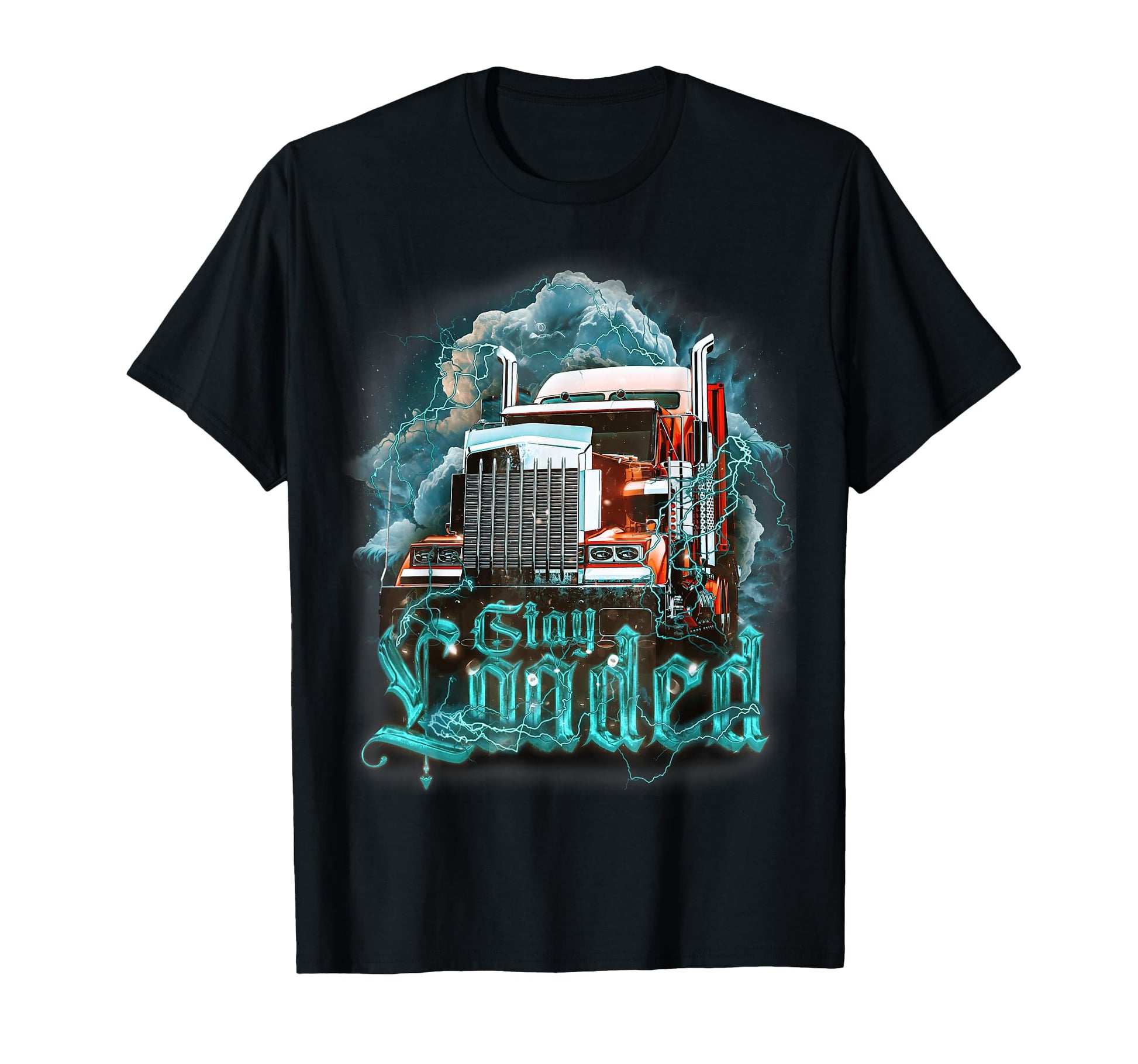 Truck Driver Dad Big Rig Semi T-Shirt - Casual Everyday Wear Men Women - T-Shirt, Sweatshirt, Hoodie