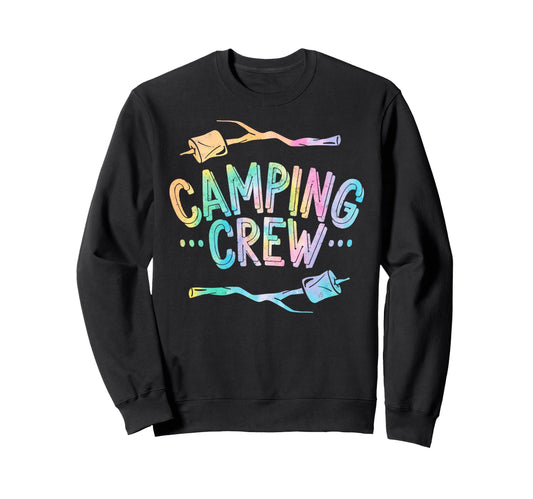 Camping Crew Group Matching Funny Sweatshirt - Novelty Apparel Unisex - T-Shirt, Sweatshirt, Hoodie