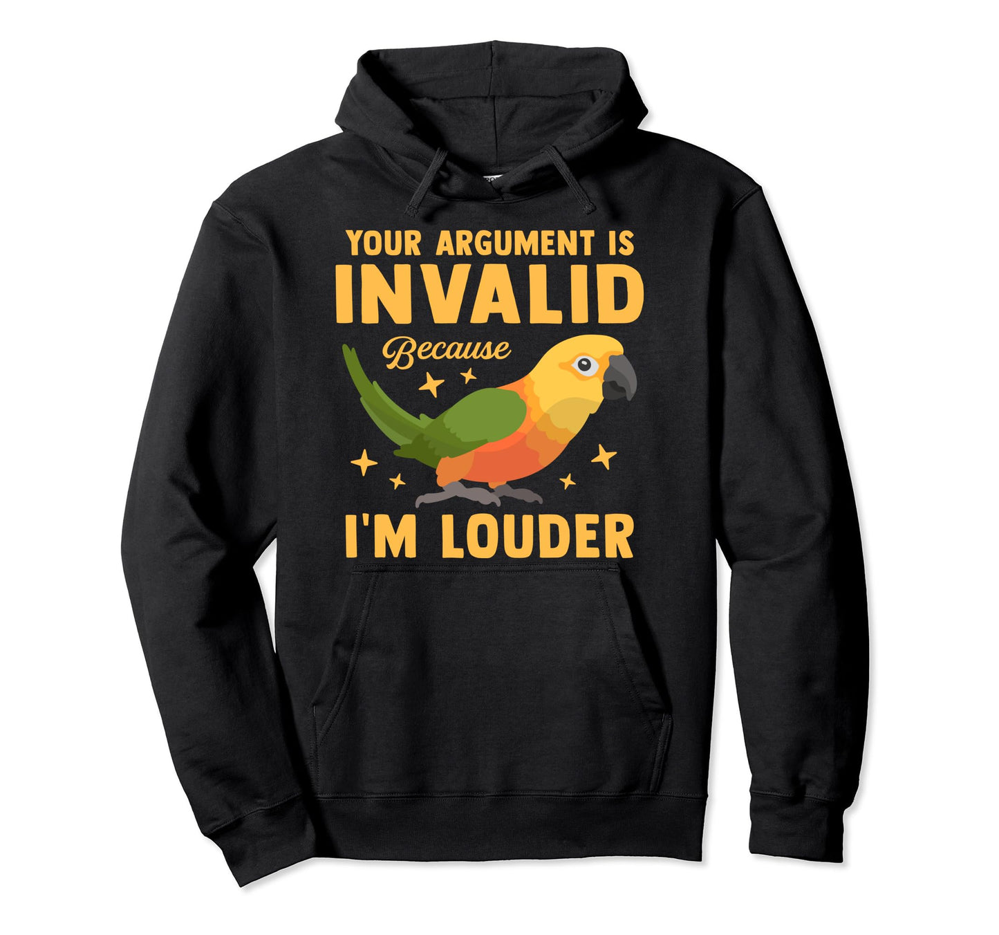 Funny Jenday Conure Bird Lover Parrot Pet Hoodie - Trendy Graphic Unisex - T-Shirt, Sweatshirt, Hoodie