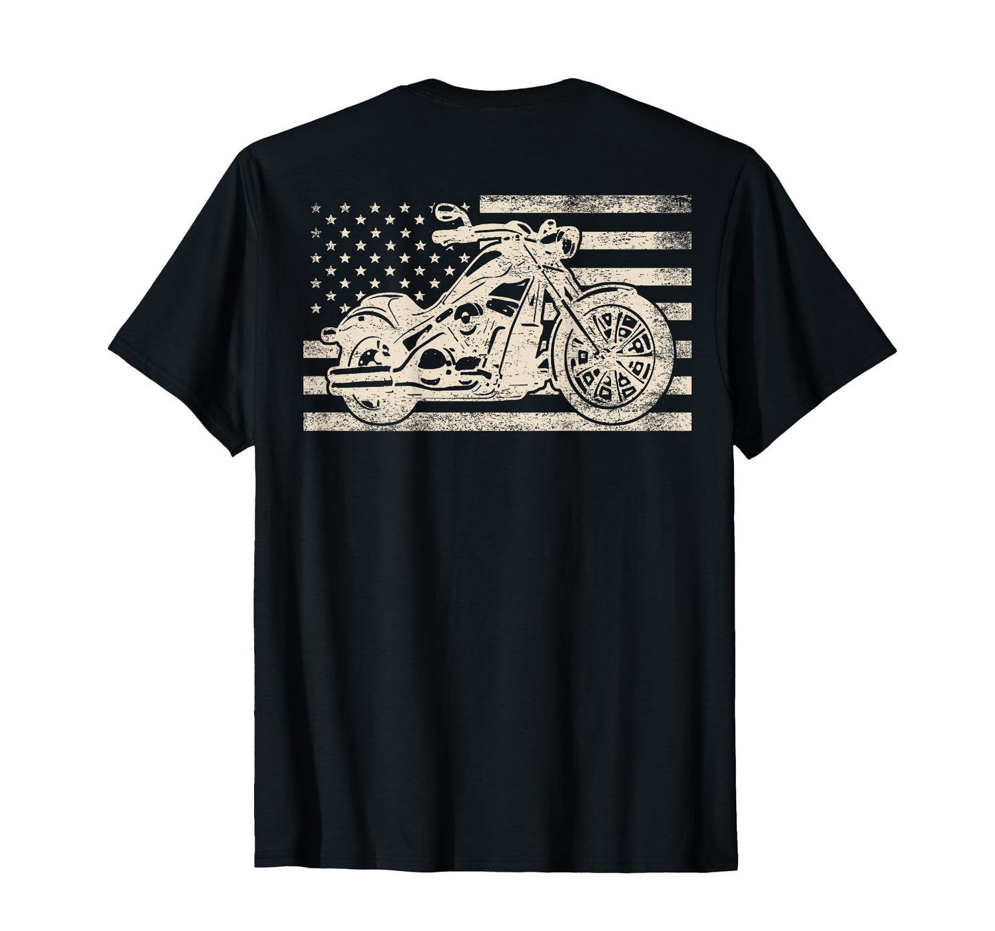 Road Trip Bike Rider Crew Usa T-Shirt - Casual Everyday Wear for Adults - T-Shirt, Sweatshirt, Hoodie