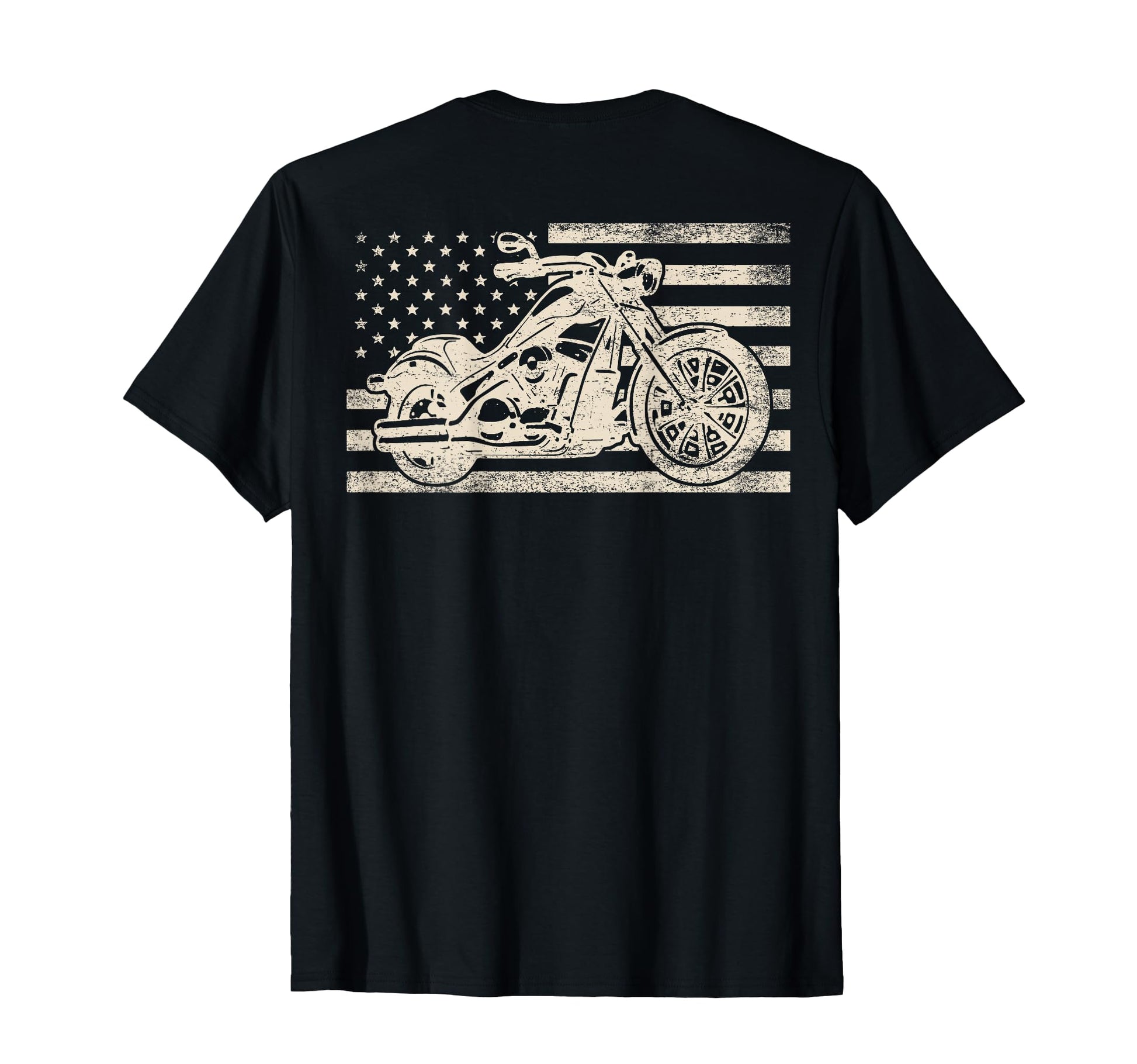 Road Trip Bike Rider Crew Usa T-Shirt - Casual Everyday Wear for Adults - T-Shirt, Sweatshirt, Hoodie