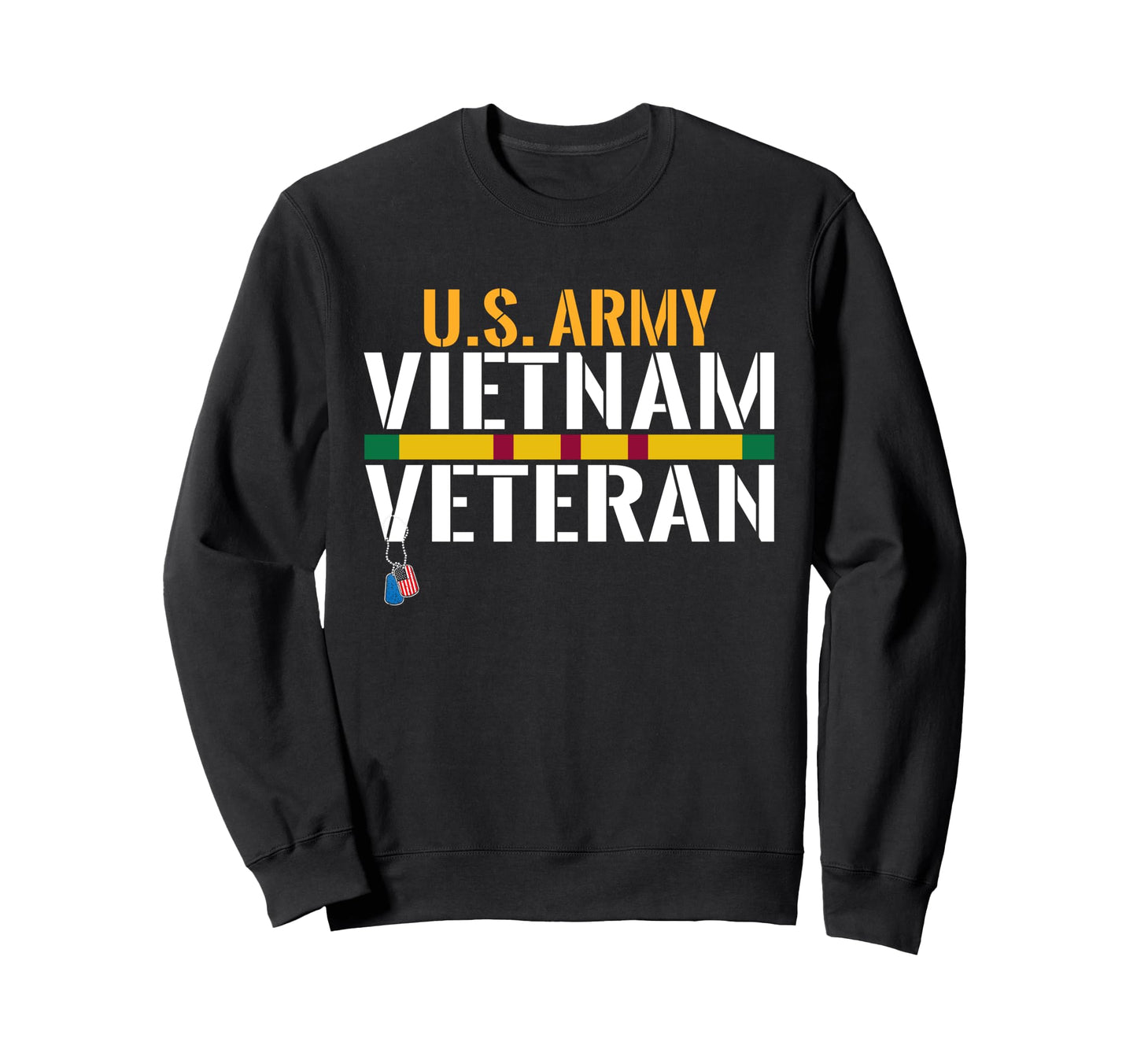 Vietnam Veteran Patriotic Sweatshirt - Aesthetic Graphic for Adults - T-Shirt, Sweatshirt, Hoodie