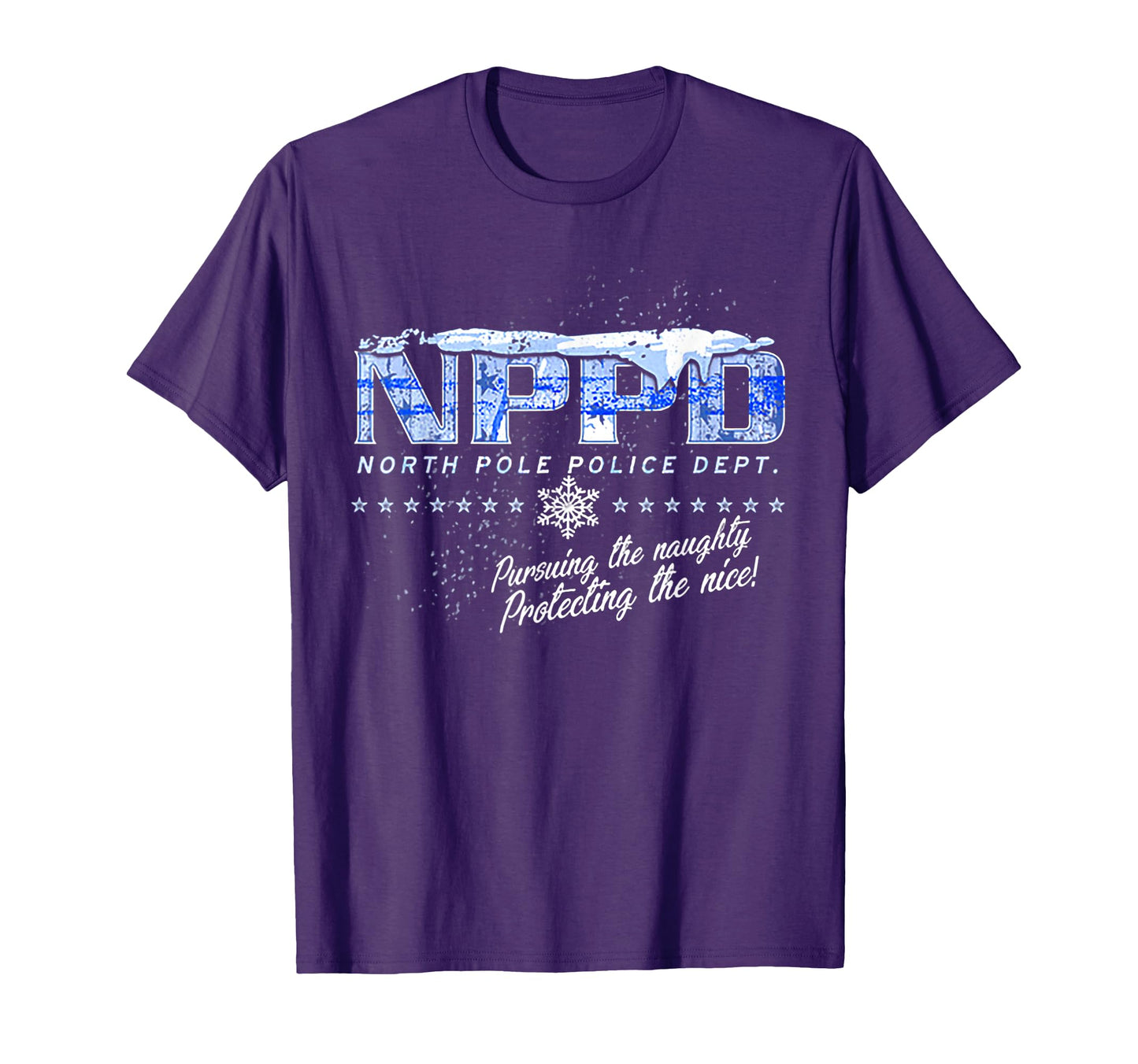 Funny Nppd North Pole Police T-Shirt - Aesthetic Graphic for Adults - T-Shirt, Sweatshirt, Hoodie