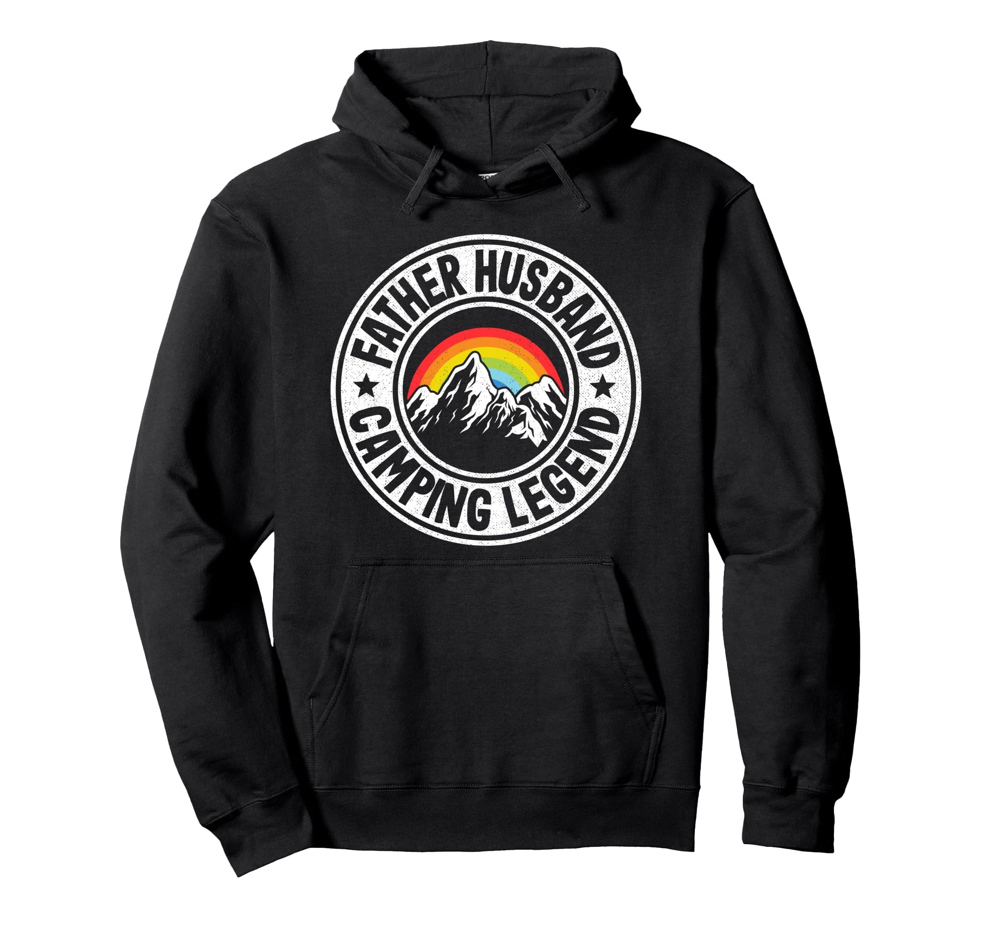 Father Husband Camping Legend Rv Hoodie - Aesthetic Graphic Men Women - T-Shirt, Sweatshirt, Hoodie