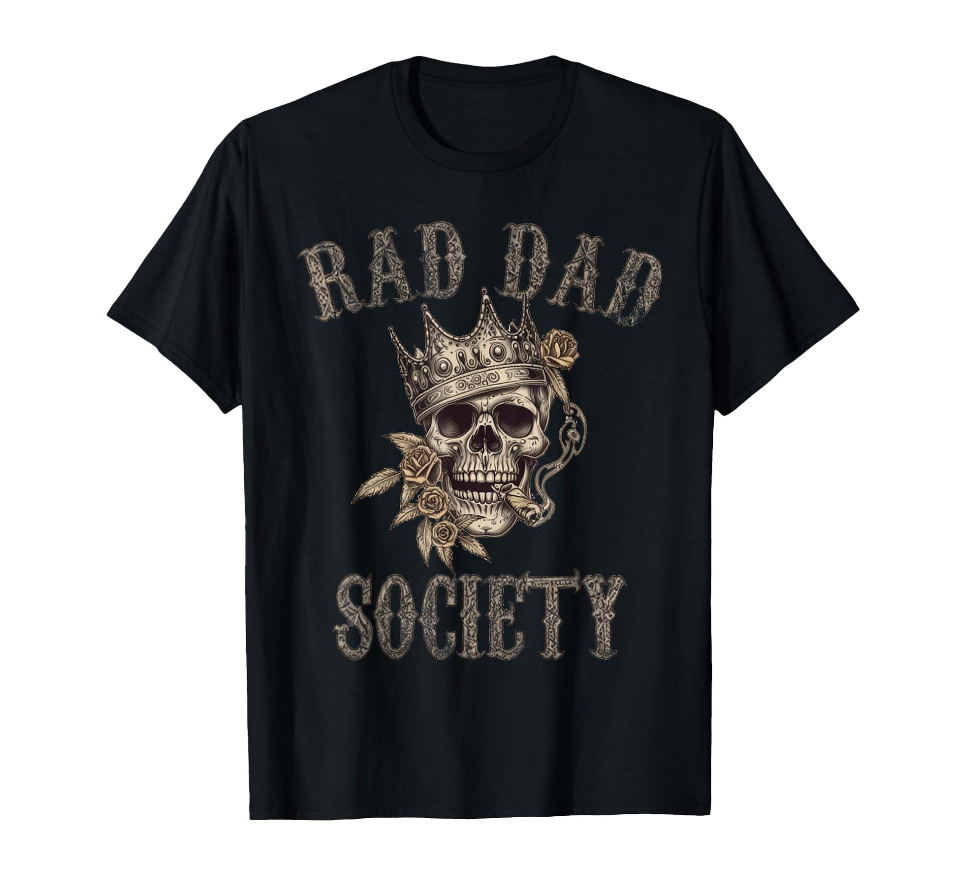 Rad Dad Society Fathers Day Husband T-Shirt - Aesthetic Graphic for Adults - T-Shirt, Sweatshirt, Hoodie
