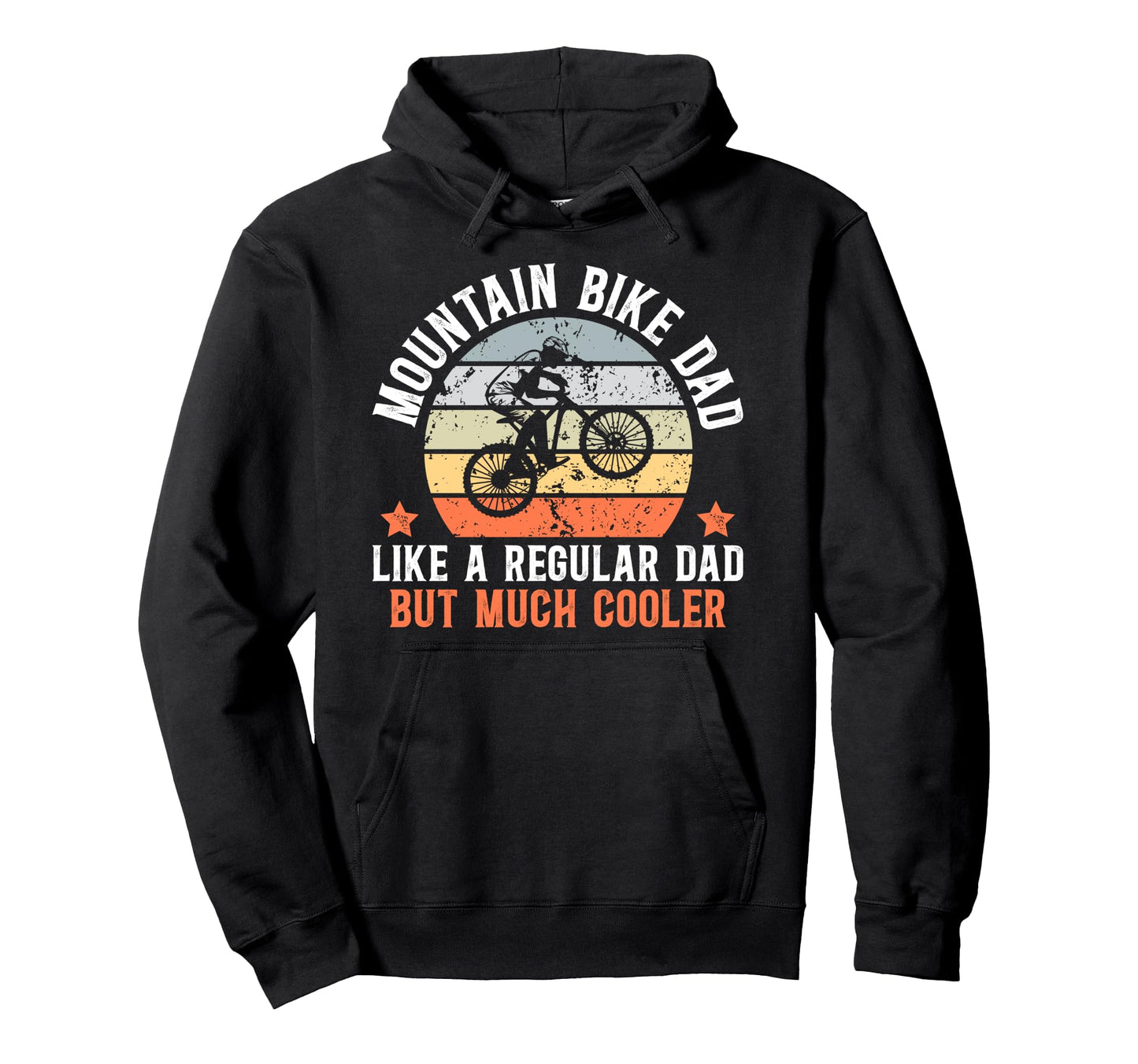 Mountain Bike Dad Definition Dad Hoodie - Novelty Apparel for Adults - T-Shirt, Sweatshirt, Hoodie