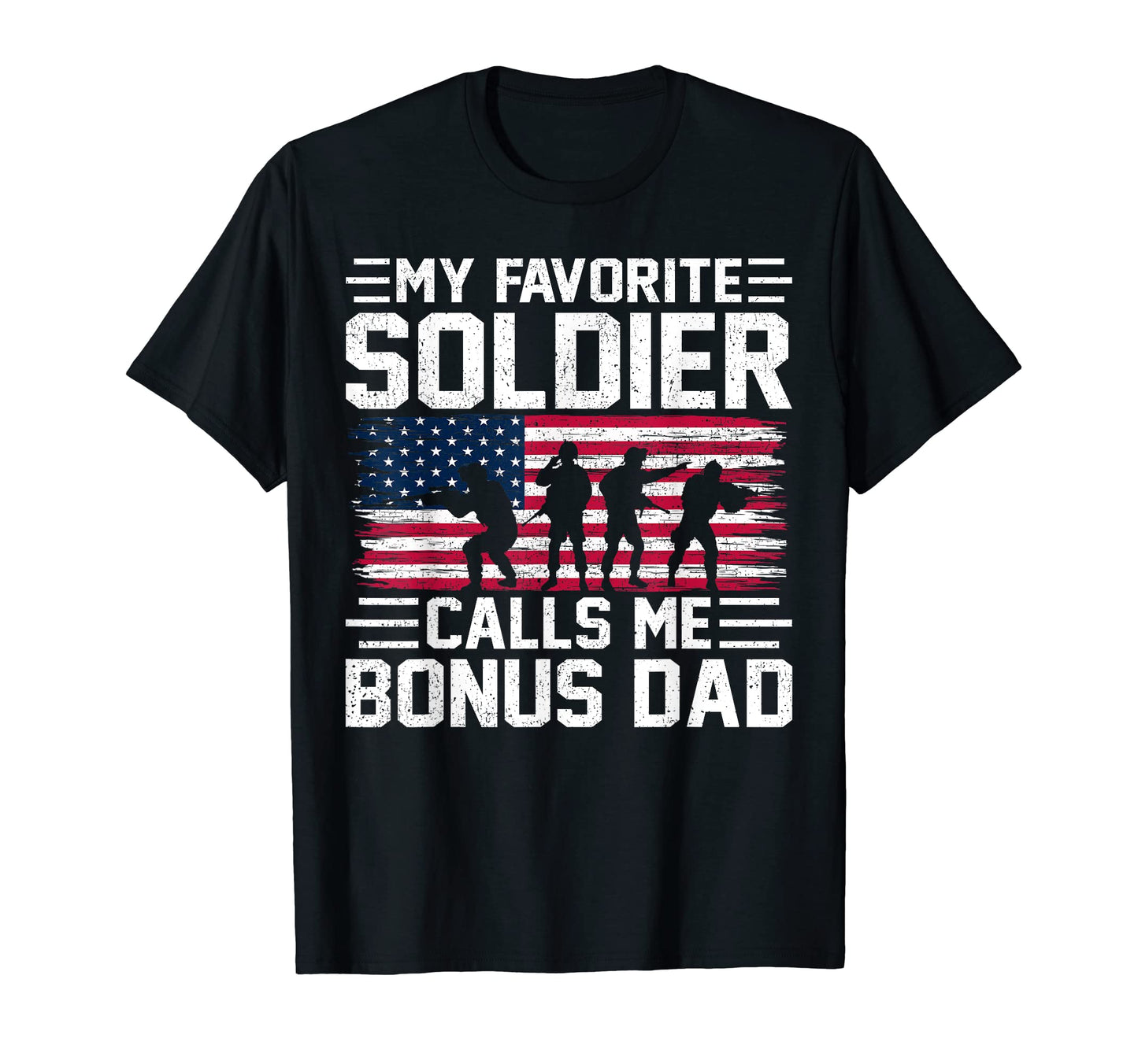 Usa Flag My Soldier Calls Me Bonus T-Shirt - Custom Art Print for Adults - T-Shirt, Sweatshirt, Hoodie