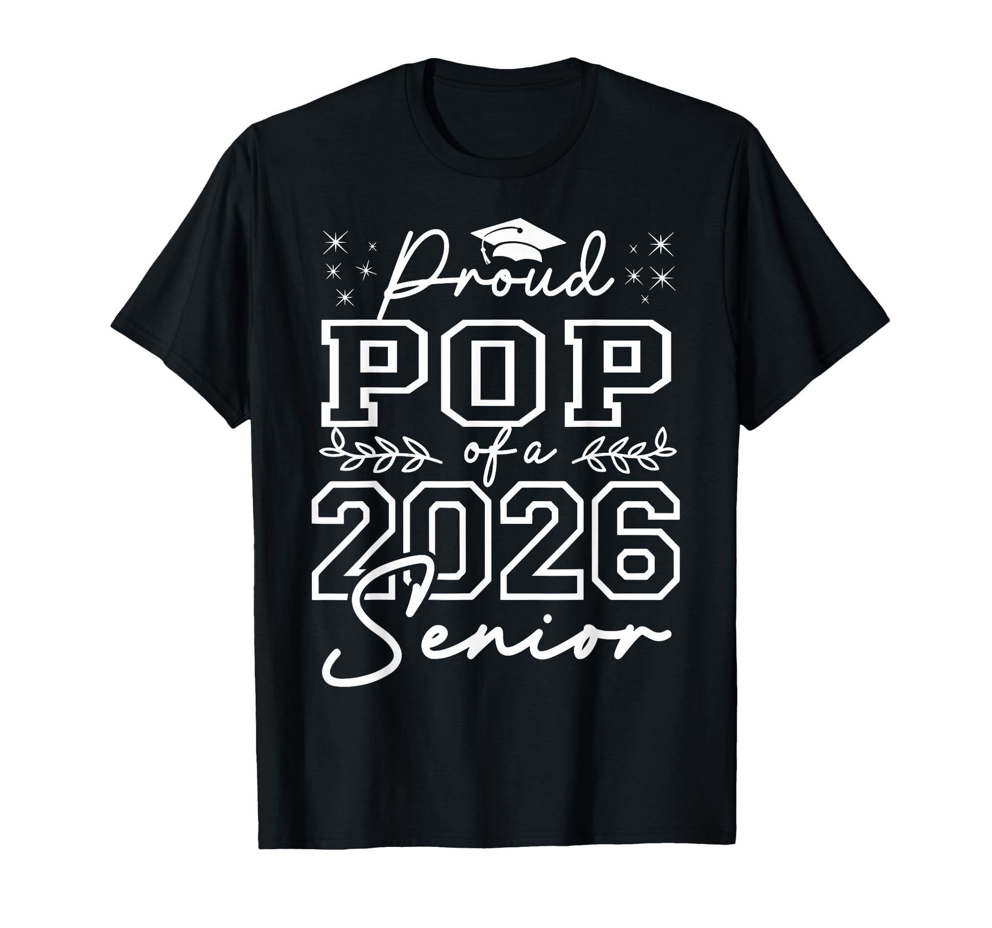 Senior 2026 Proud Pop Class 2026 Graduate T-Shirt - Graphic Print Men Women - T-Shirt, Sweatshirt, Hoodie