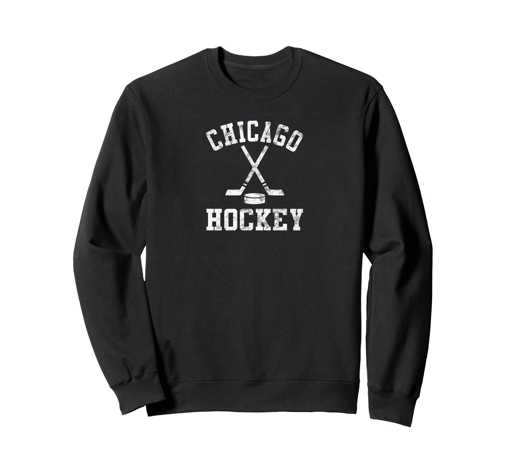 Chicago Hockey Sweatshirt - Aesthetic Graphic Men Women - T-Shirt, Sweatshirt, Hoodie