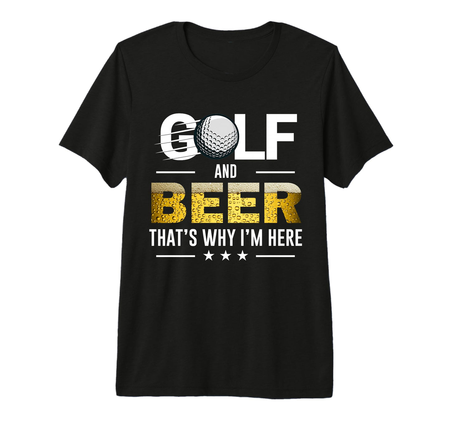 Golf And Beer Joke Dad Funny Fathers T-Shirt - Novelty Apparel Men Women - T-Shirt, Sweatshirt, Hoodie
